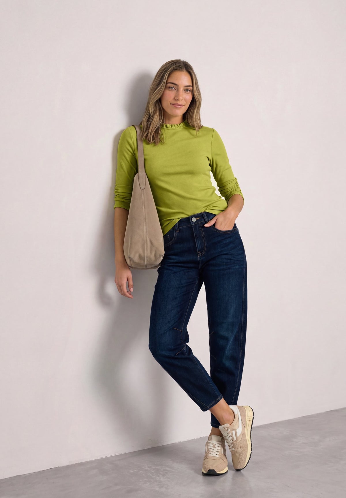 Street One Damen T-Shirts Apple Lim