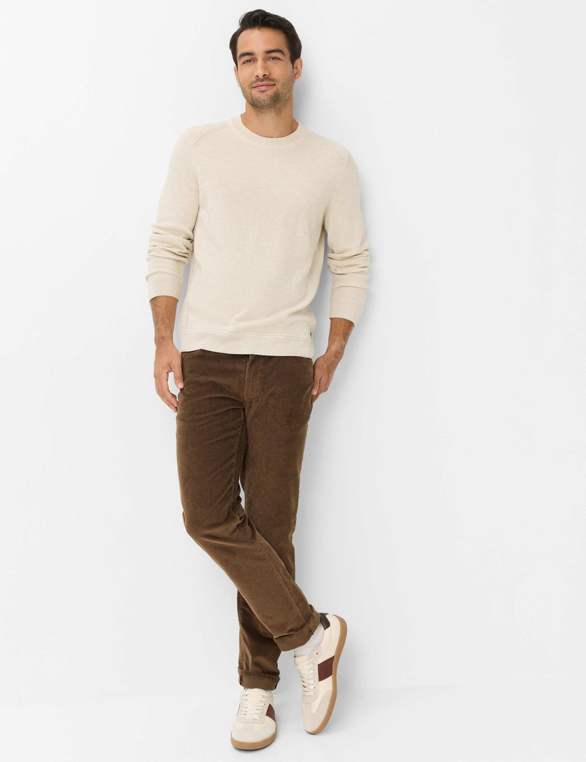 Brax Herren Hosen Nougat