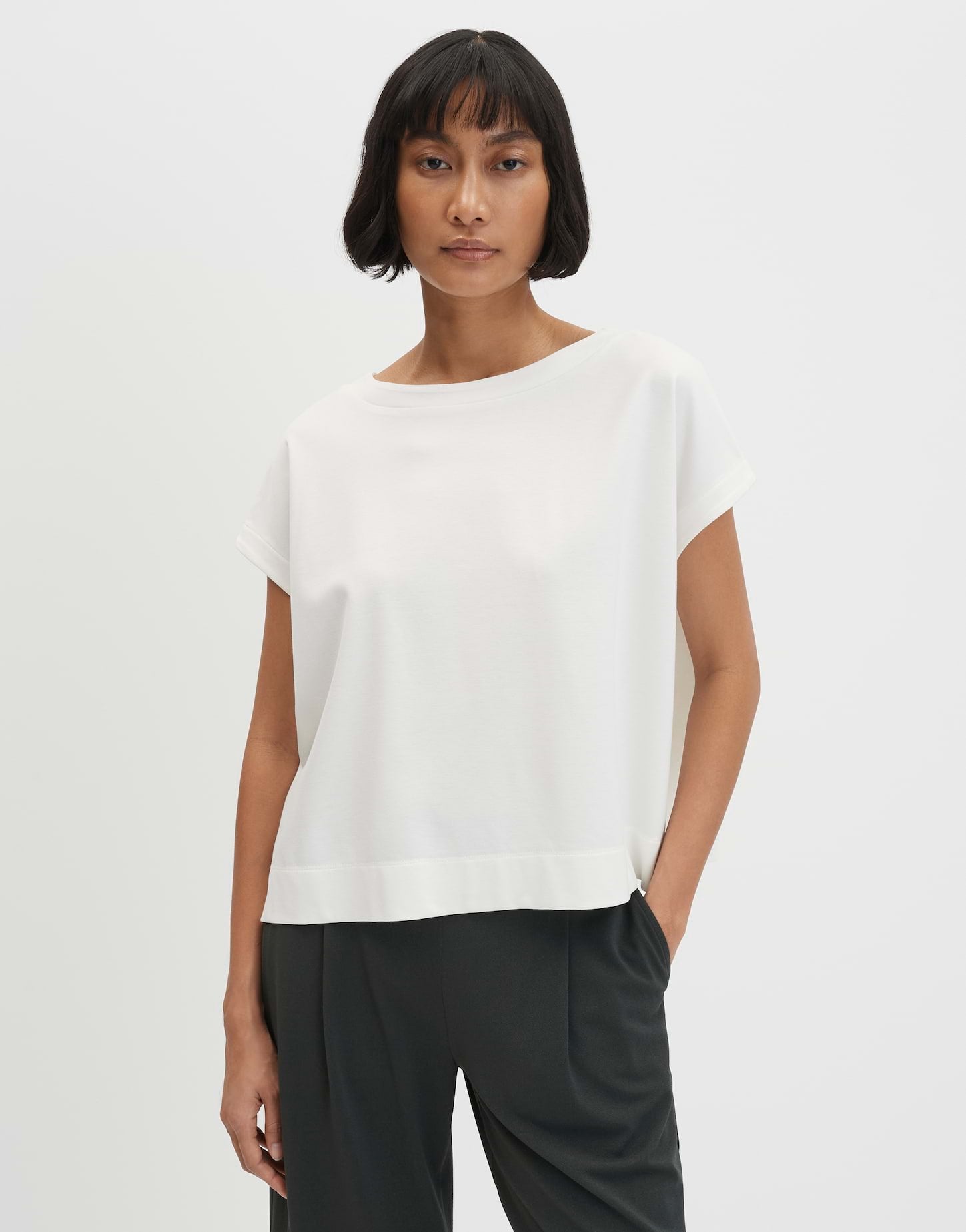 Someday Damen T-Shirts Milk