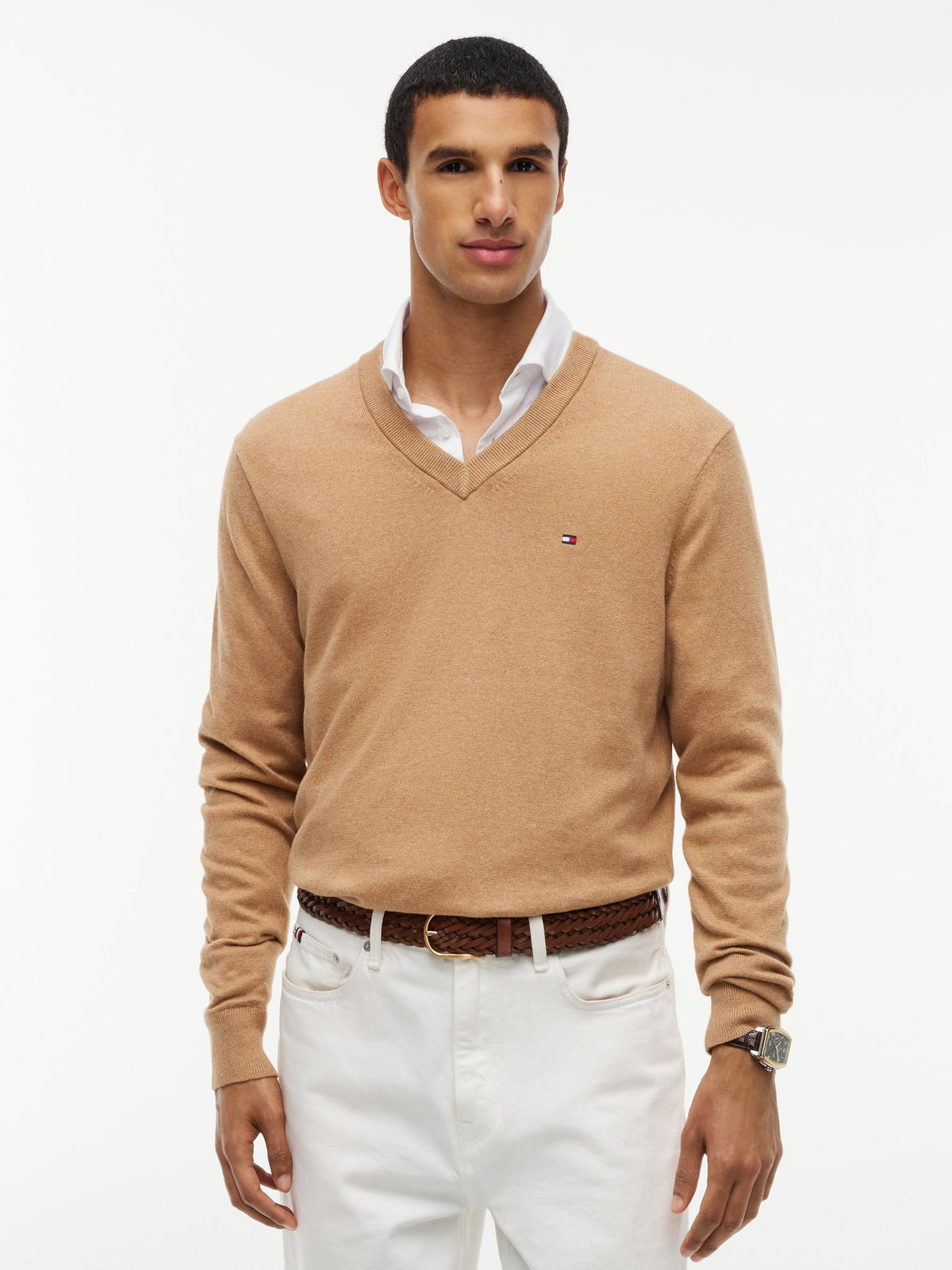 Tommy Hilfiger Herren Sweatshirts Al Beige