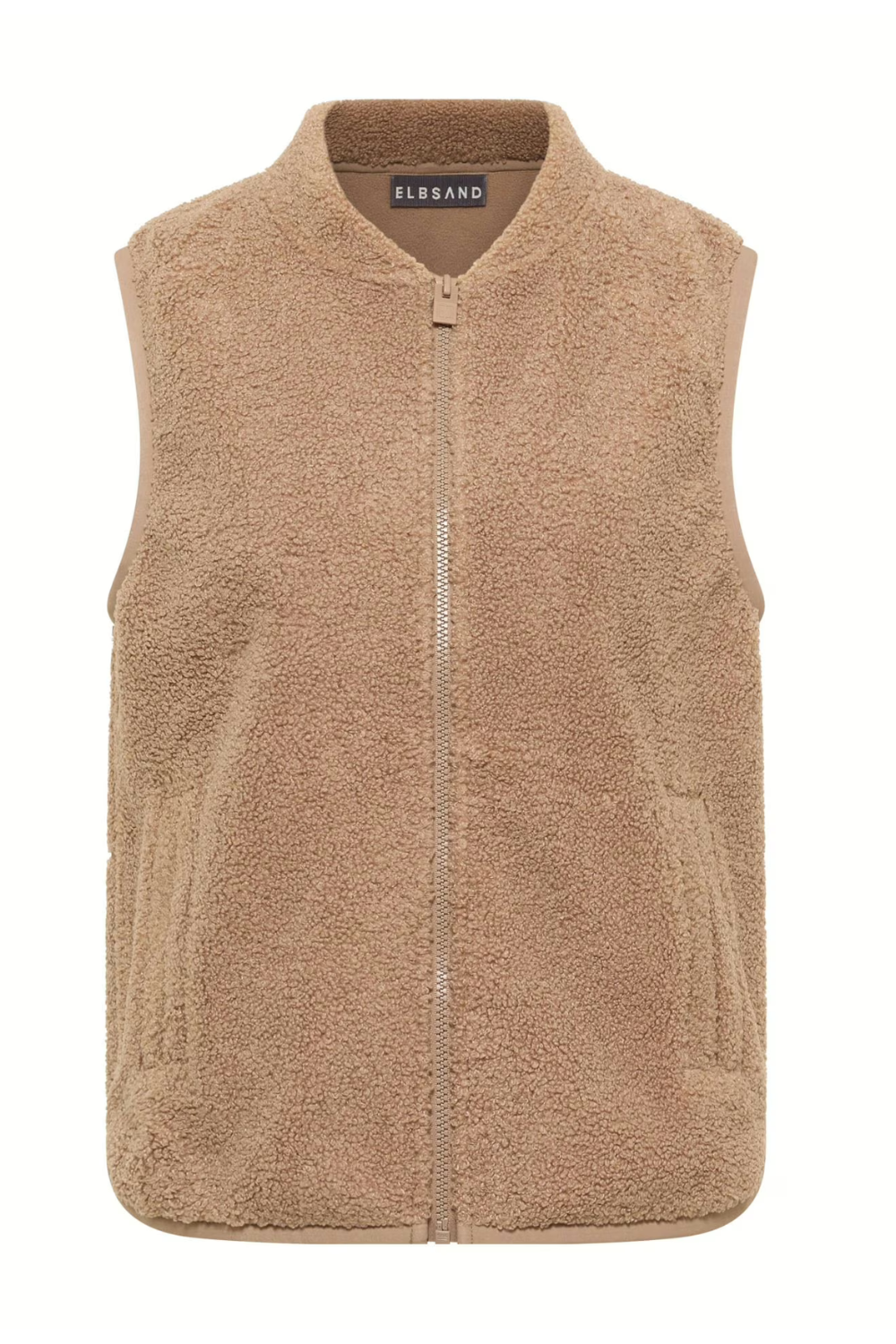 Elbsand Damen Blusen kurz Nougat