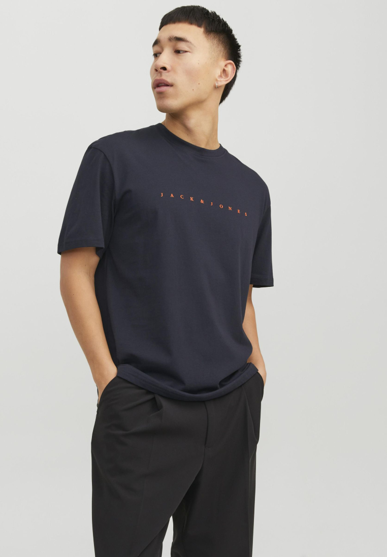 Jack & Jones Herren T-Shirts kurz Moonbeam/Moonbe