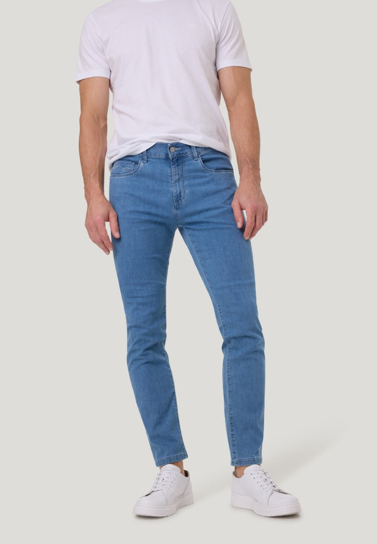Pioneer Herren Jeans Light Blue