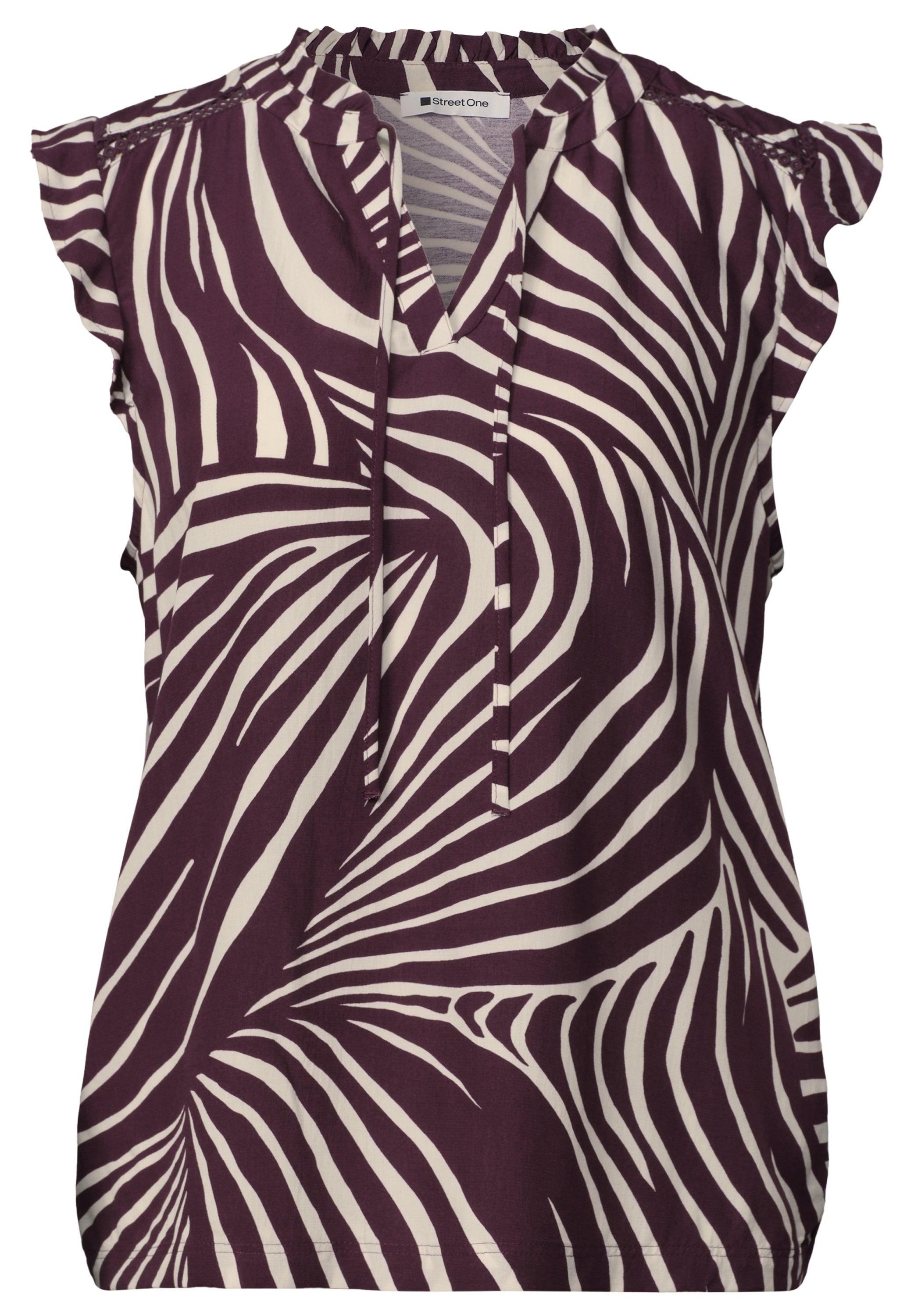 Street One Damen T-Shirts Rustic Ro