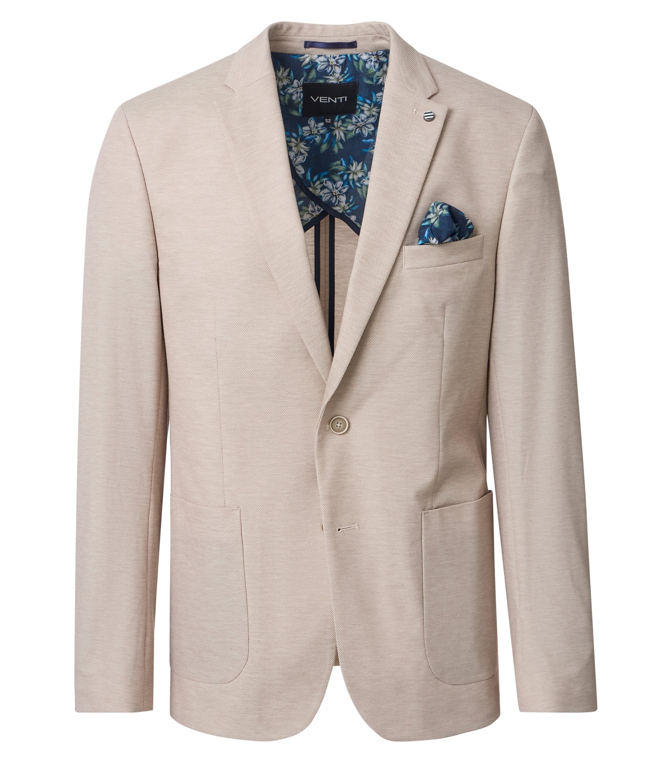 Venti Herren Sakkos Beige