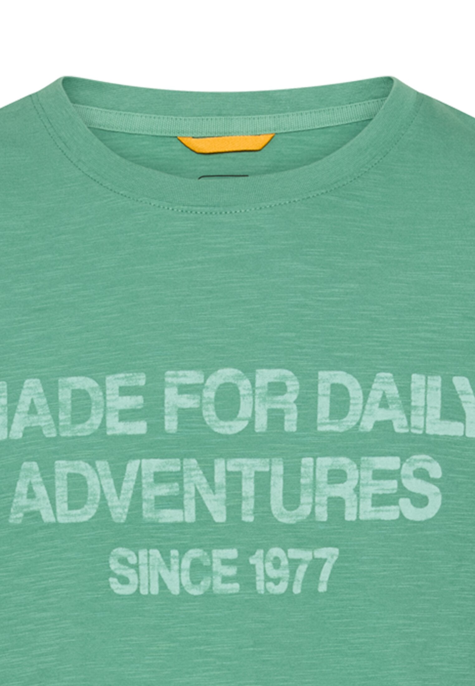 Camel active Herren T-Shirts kurz Lagoon Green
