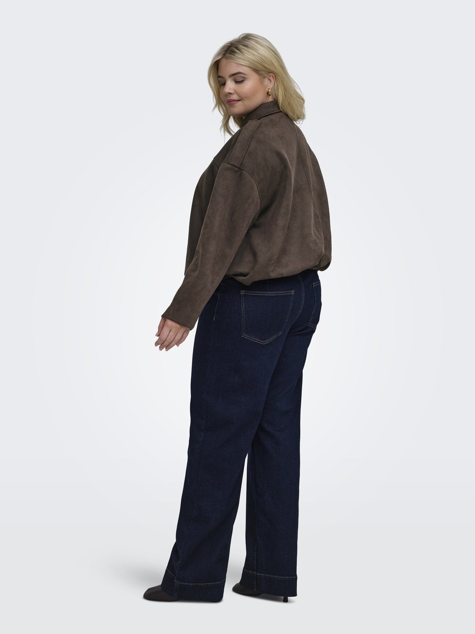 Only Carmakoma Damen Jacken Chocolate Torte