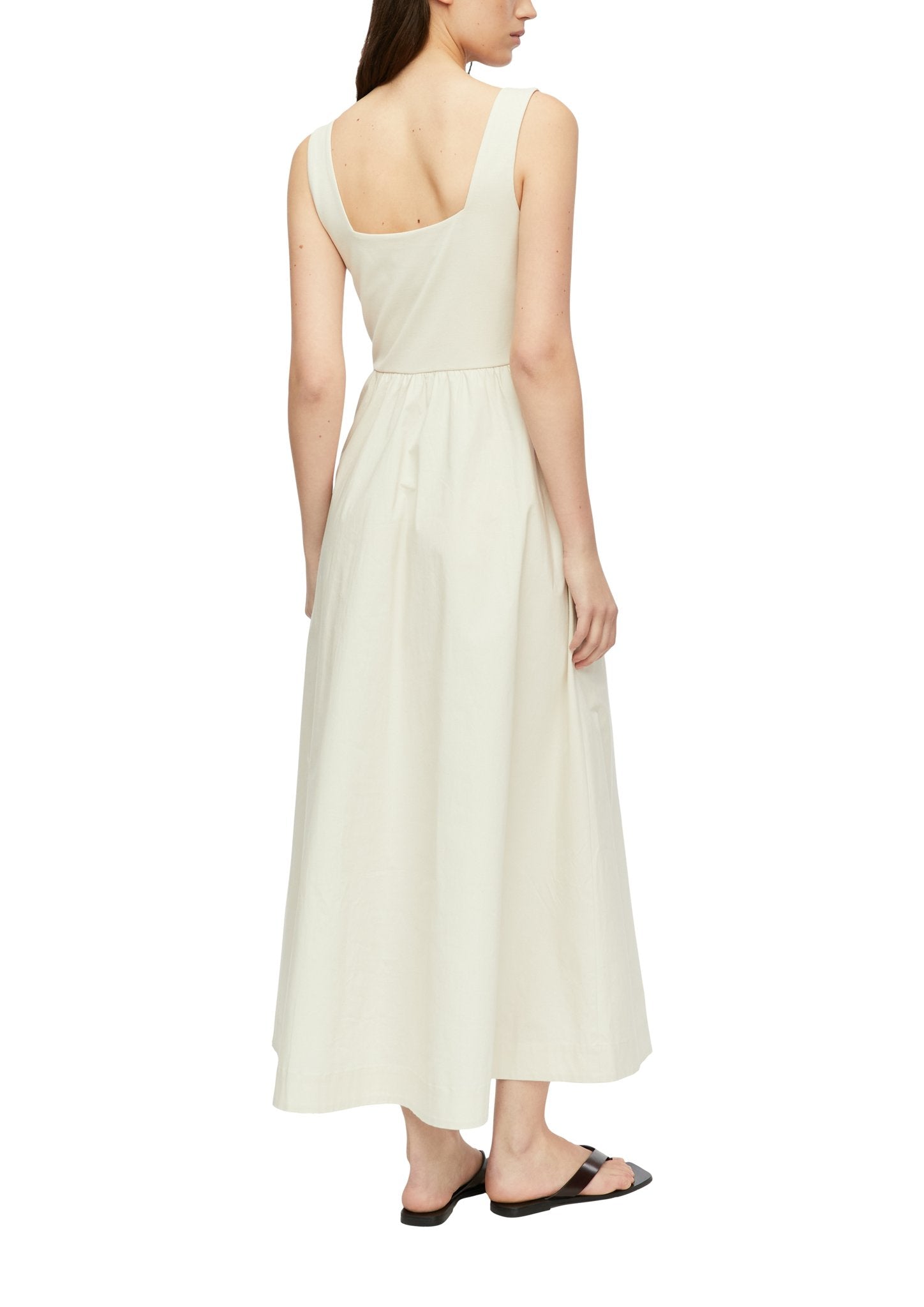 Comma Damen Kleider Grey/Black