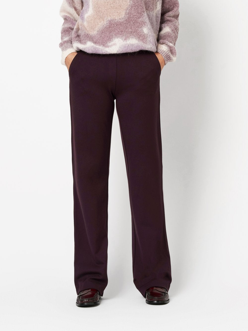 Toni Dress Damen Hosen Wine