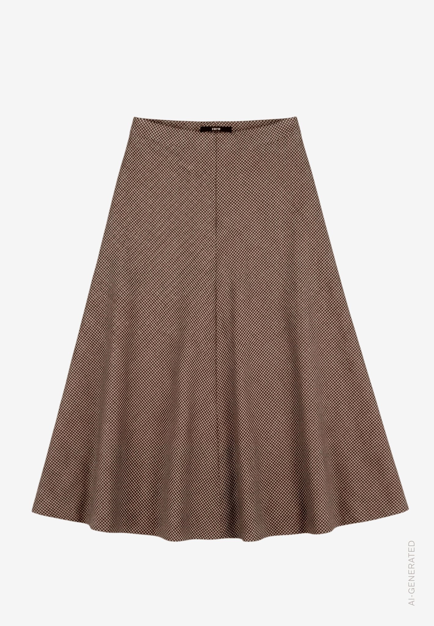 Zero Damen Rock Beige/Brown