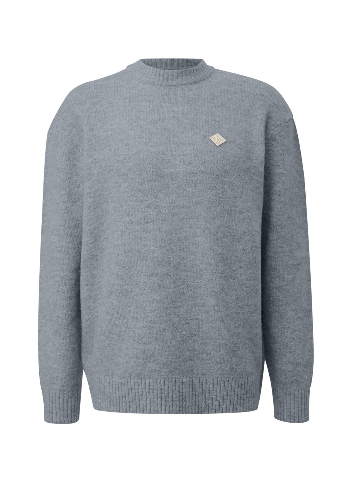 QS by S.Oliver Herren Pullover Grey/Black
