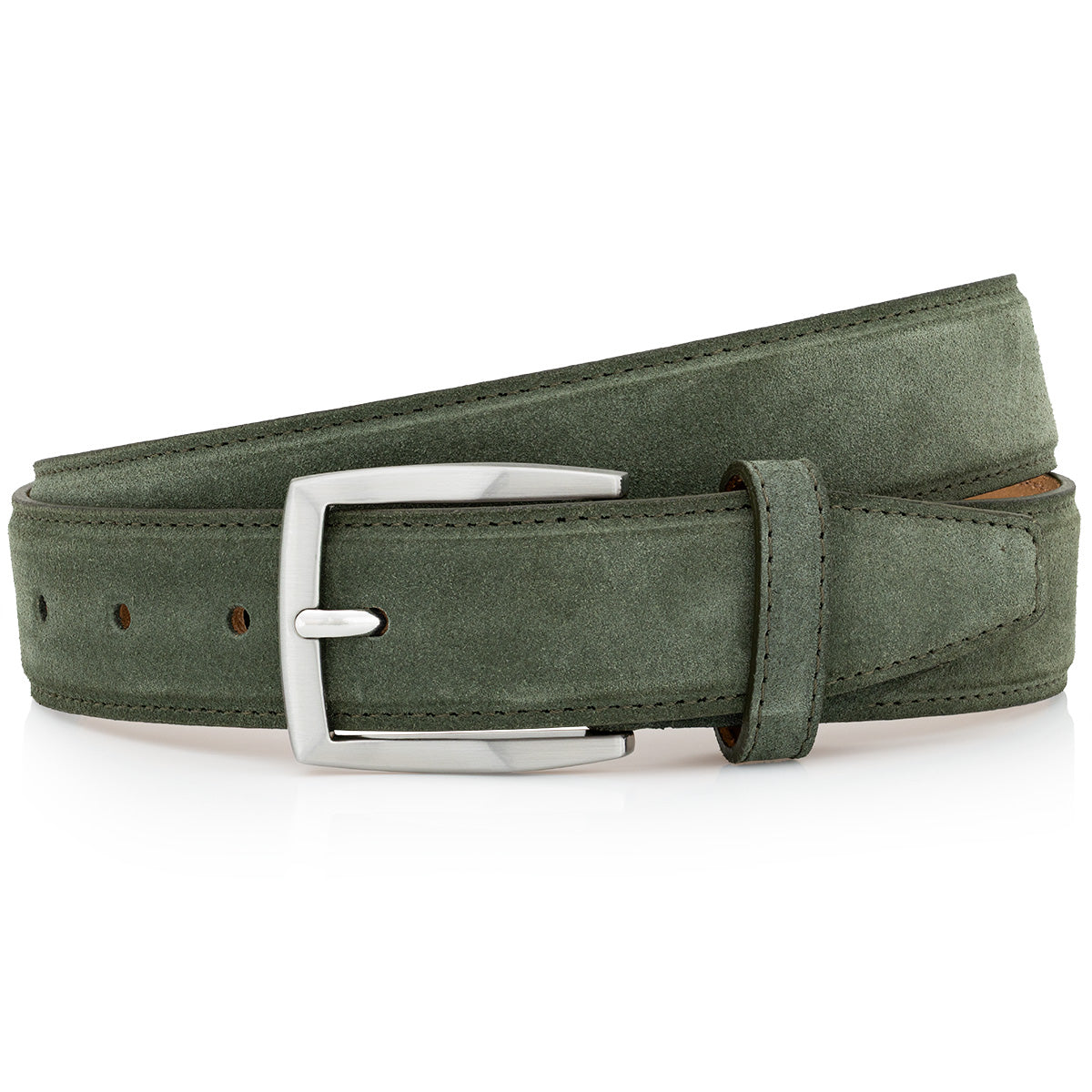 LINDENMANN Herren Gürtel Olive