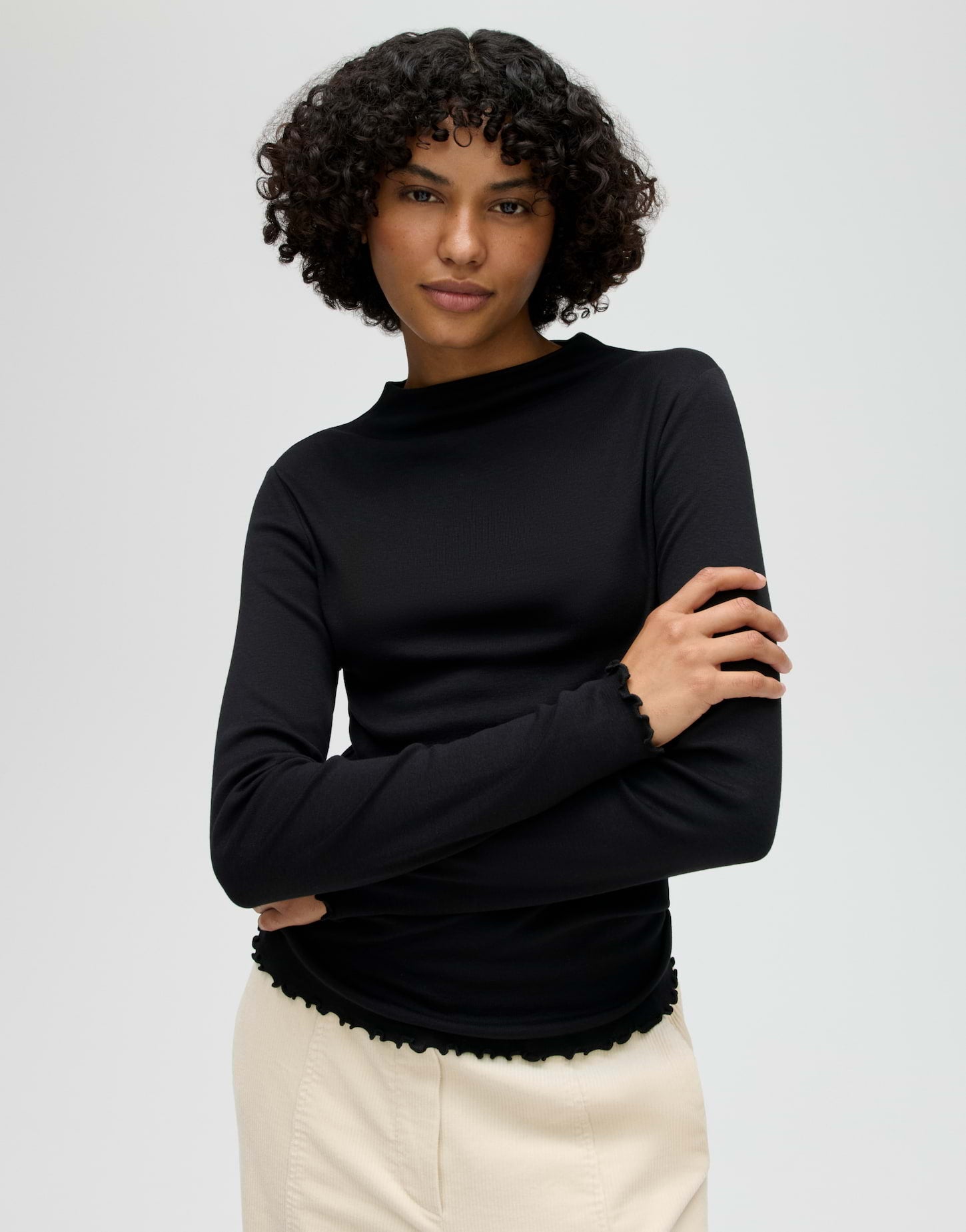 Opus Damen T-Shirts Black