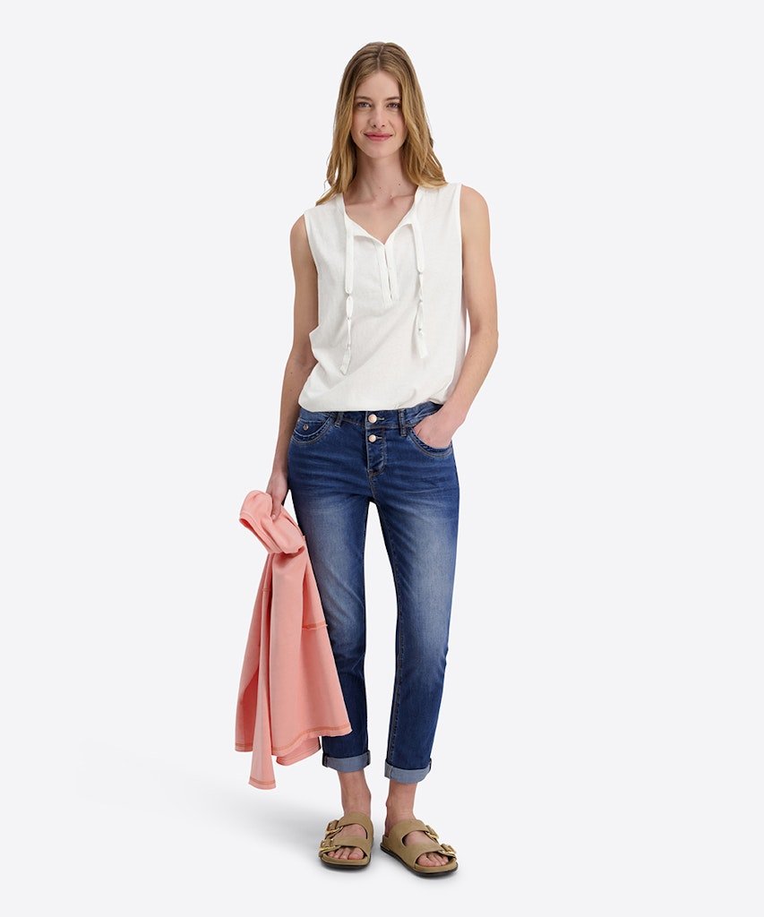 Timezone Damen Jeans Brisk Blue