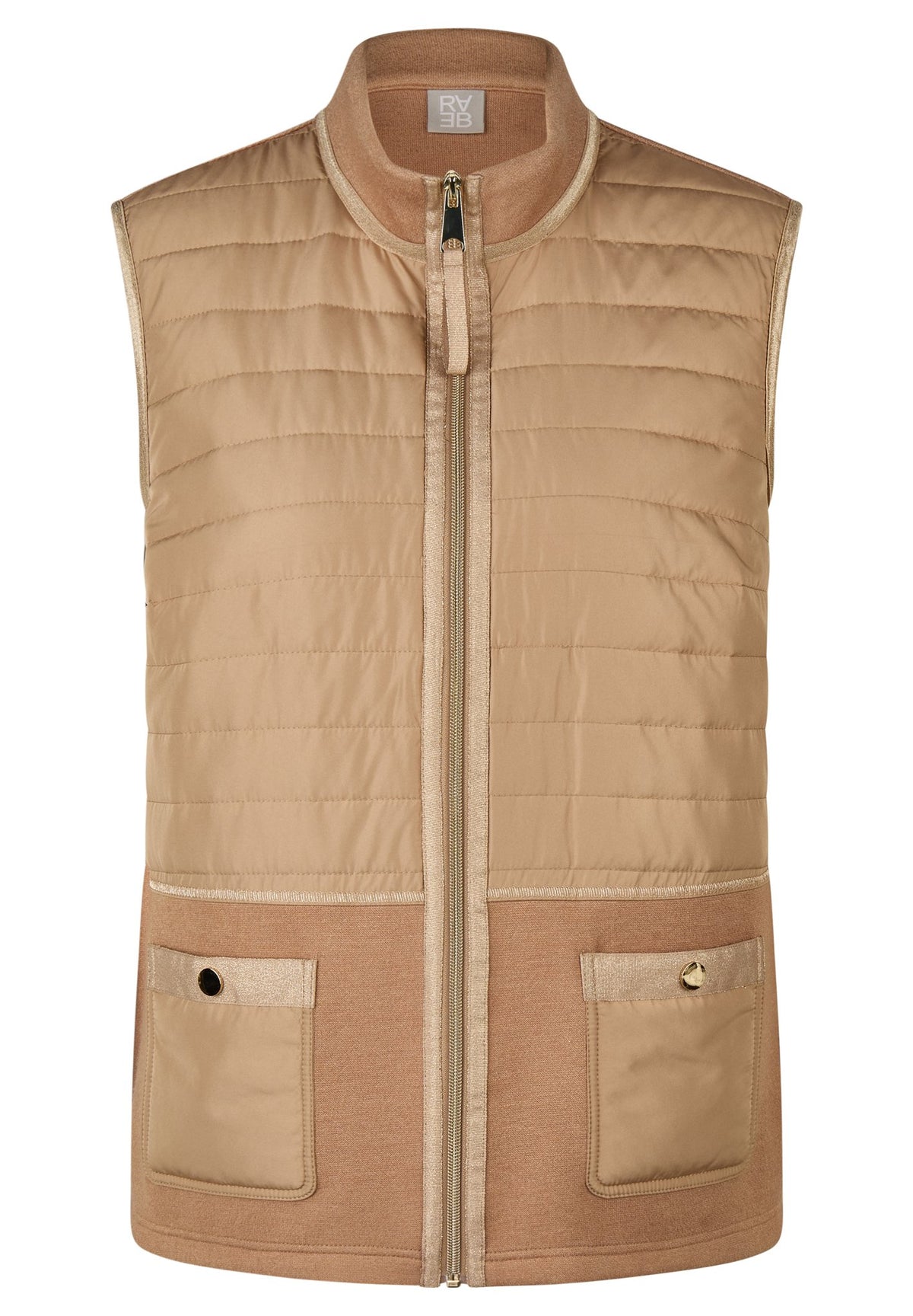 Rabe Damen Indoorwesten Karamell