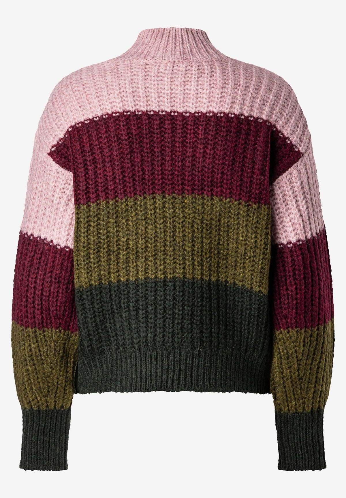 More & More Damen Pullover Block Stri