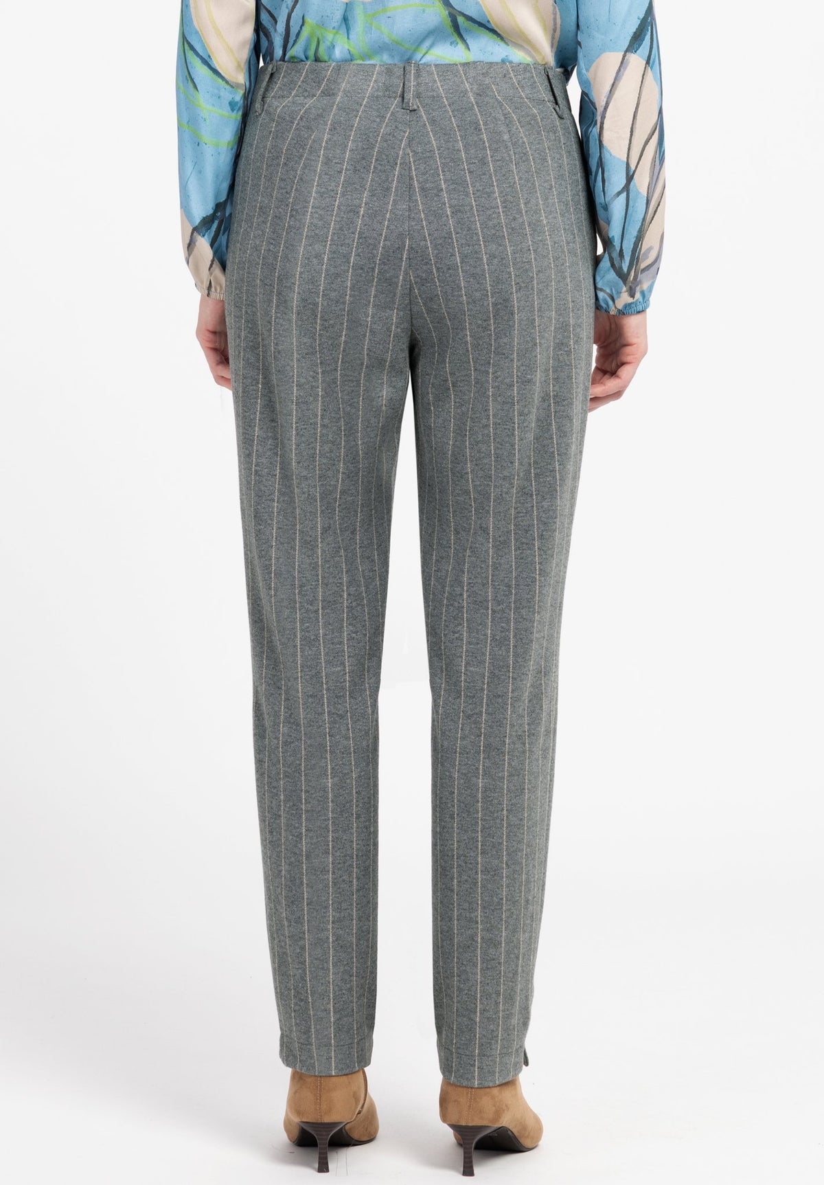 Bianca Damen Hosen Grey Mix