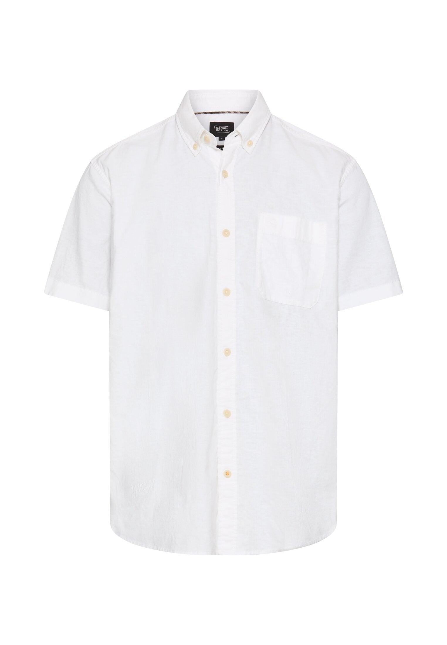 Camel active Herren Hemden kurz White