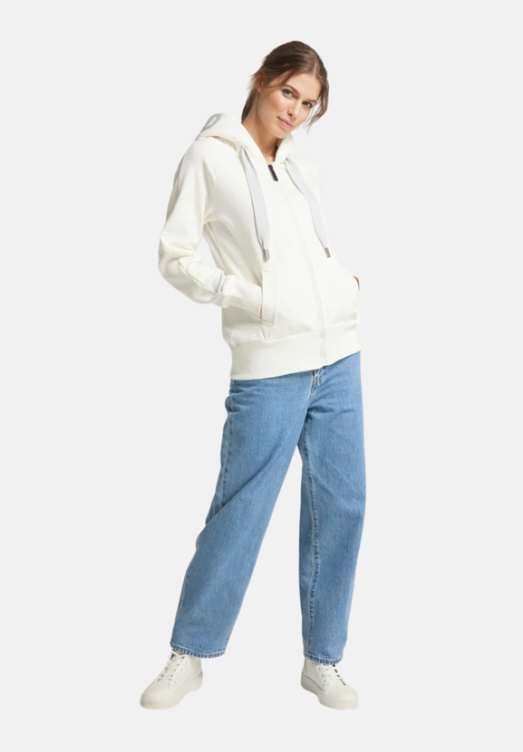 Elbsand Damen Sweatjacken Cloud White