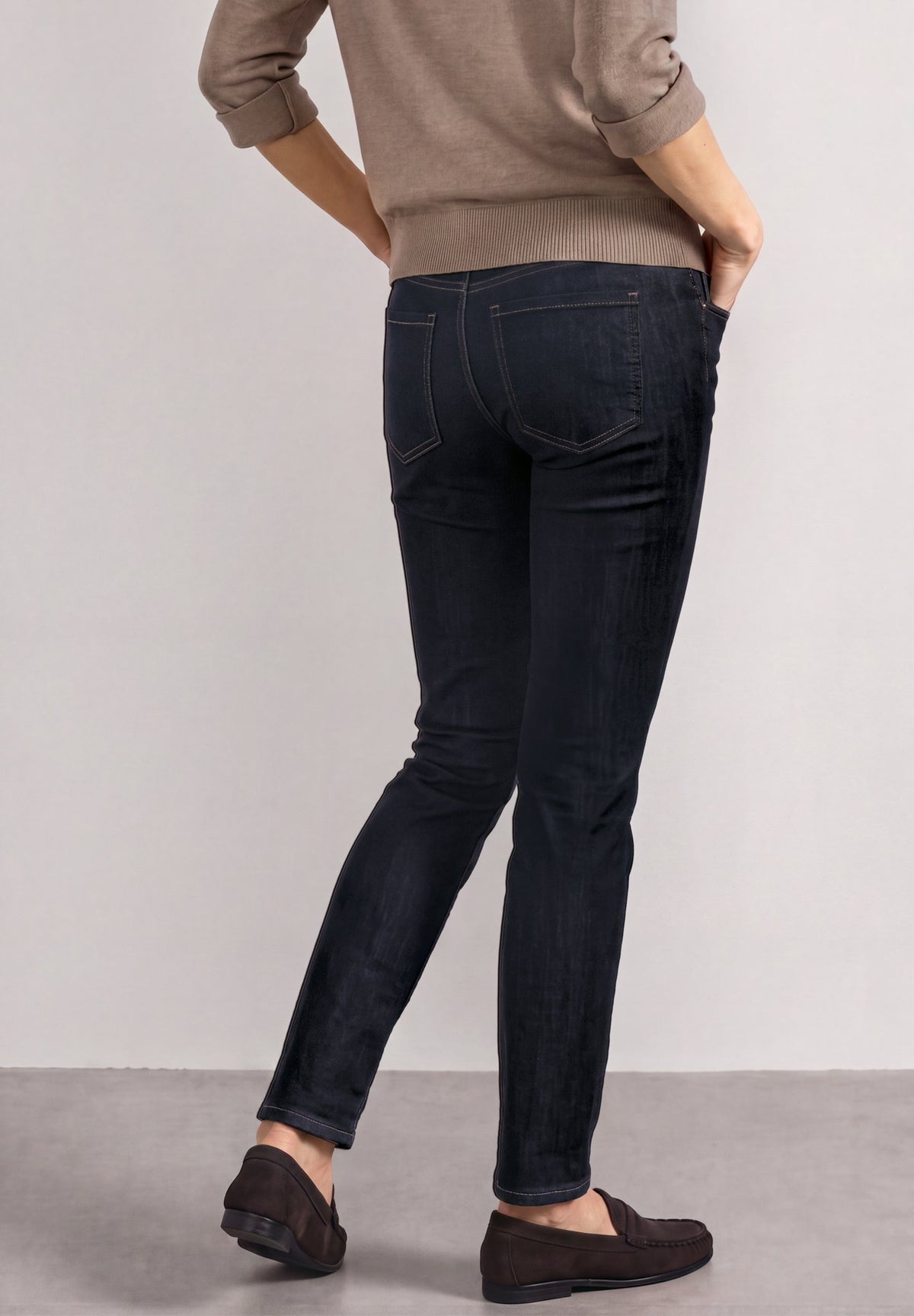 Street One Damen Hosen Deep Rins