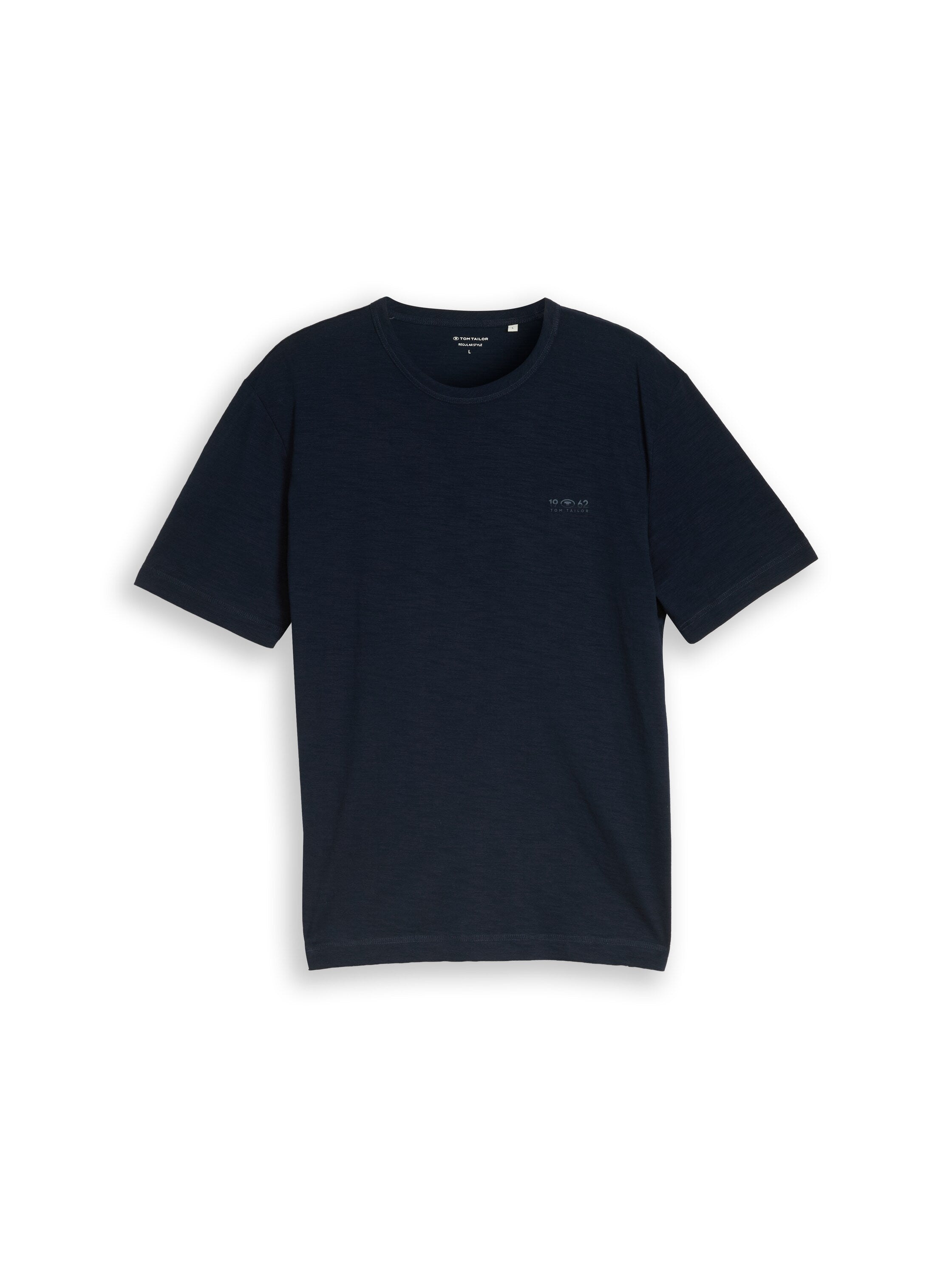 Tom Tailor Herren T-Shirts kurz Sky Captain Blu