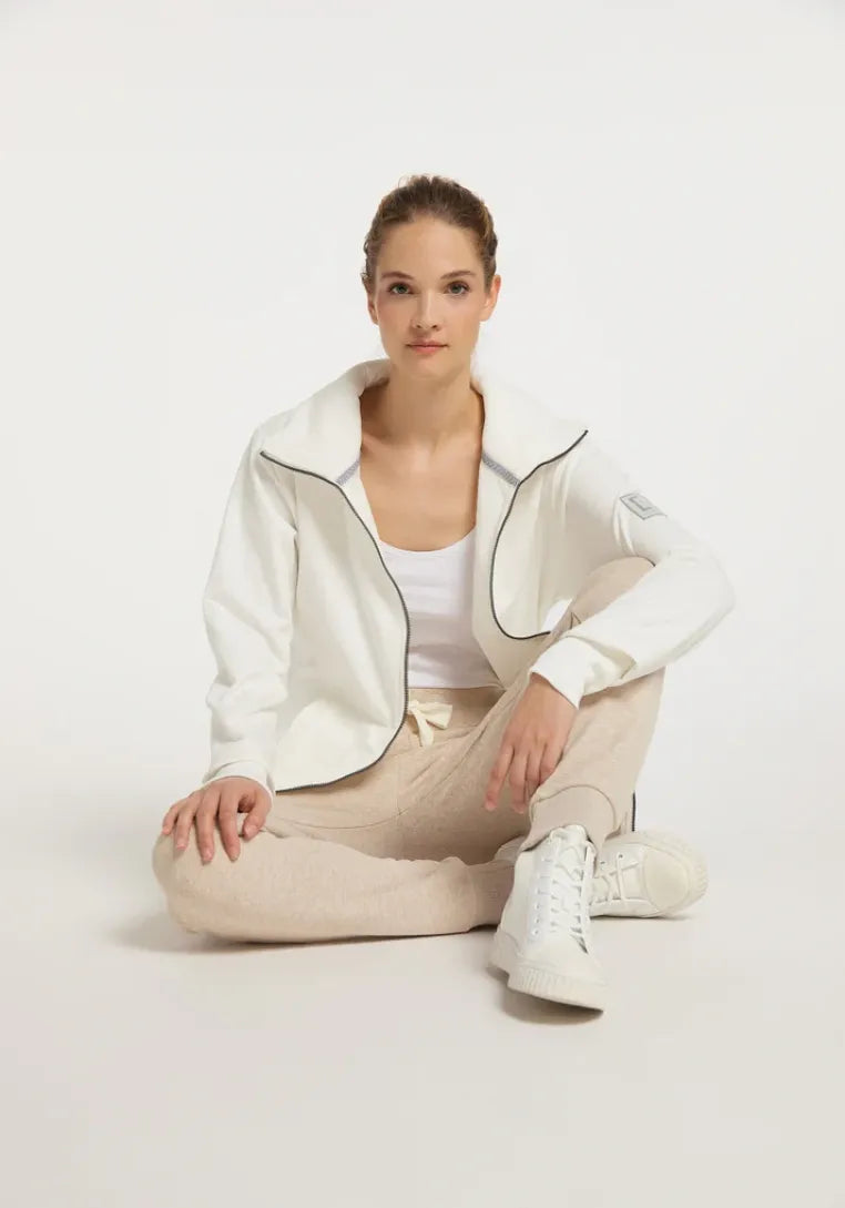 Elbsand Damen Sweatjacken Cloud Whit