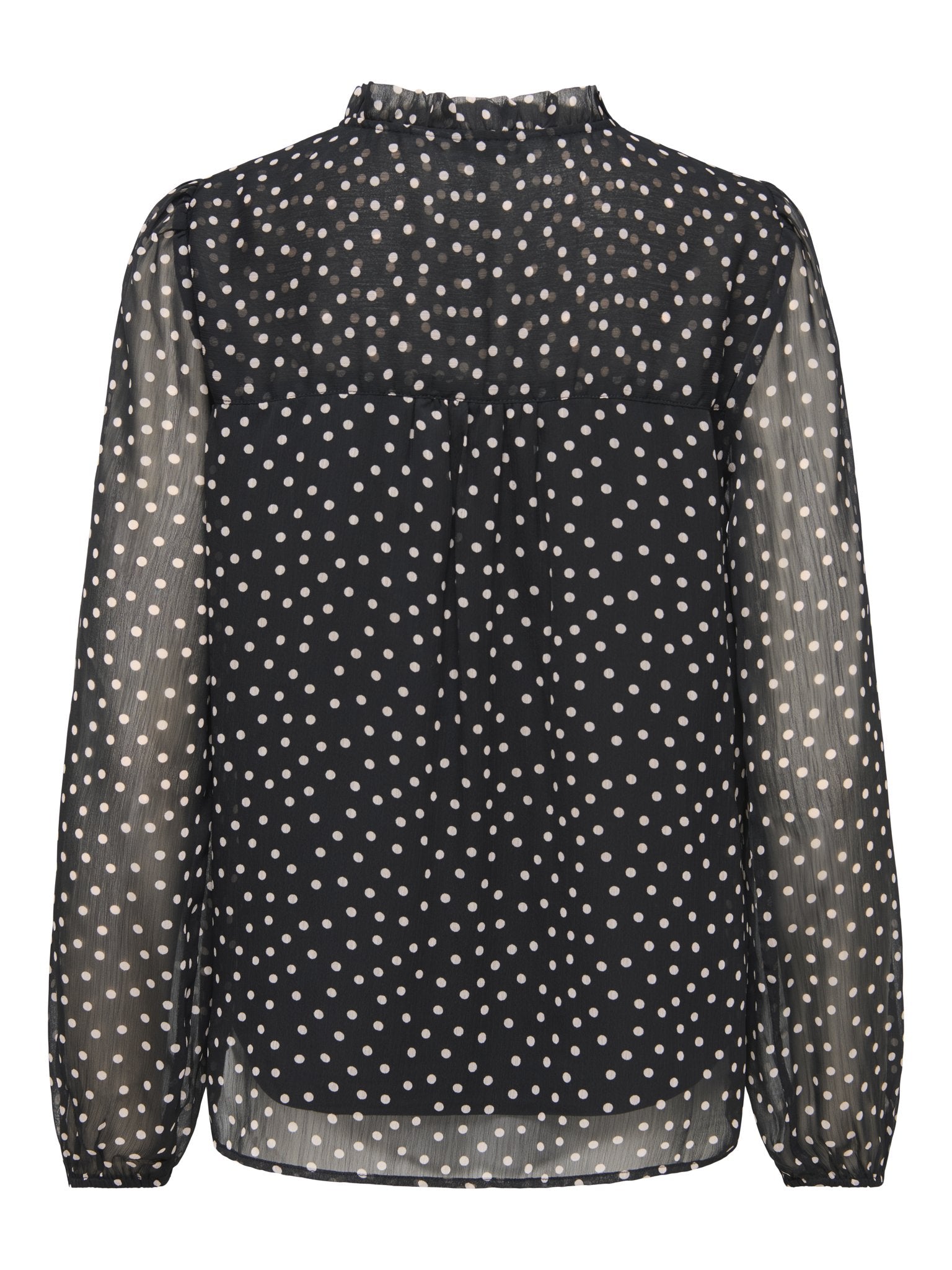 only Damen Tops Black/Cd Dots