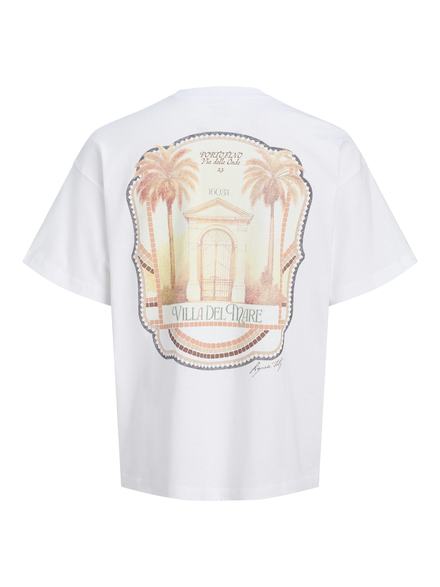 Jack & Jones Herren T-Shirts kurz Bright White