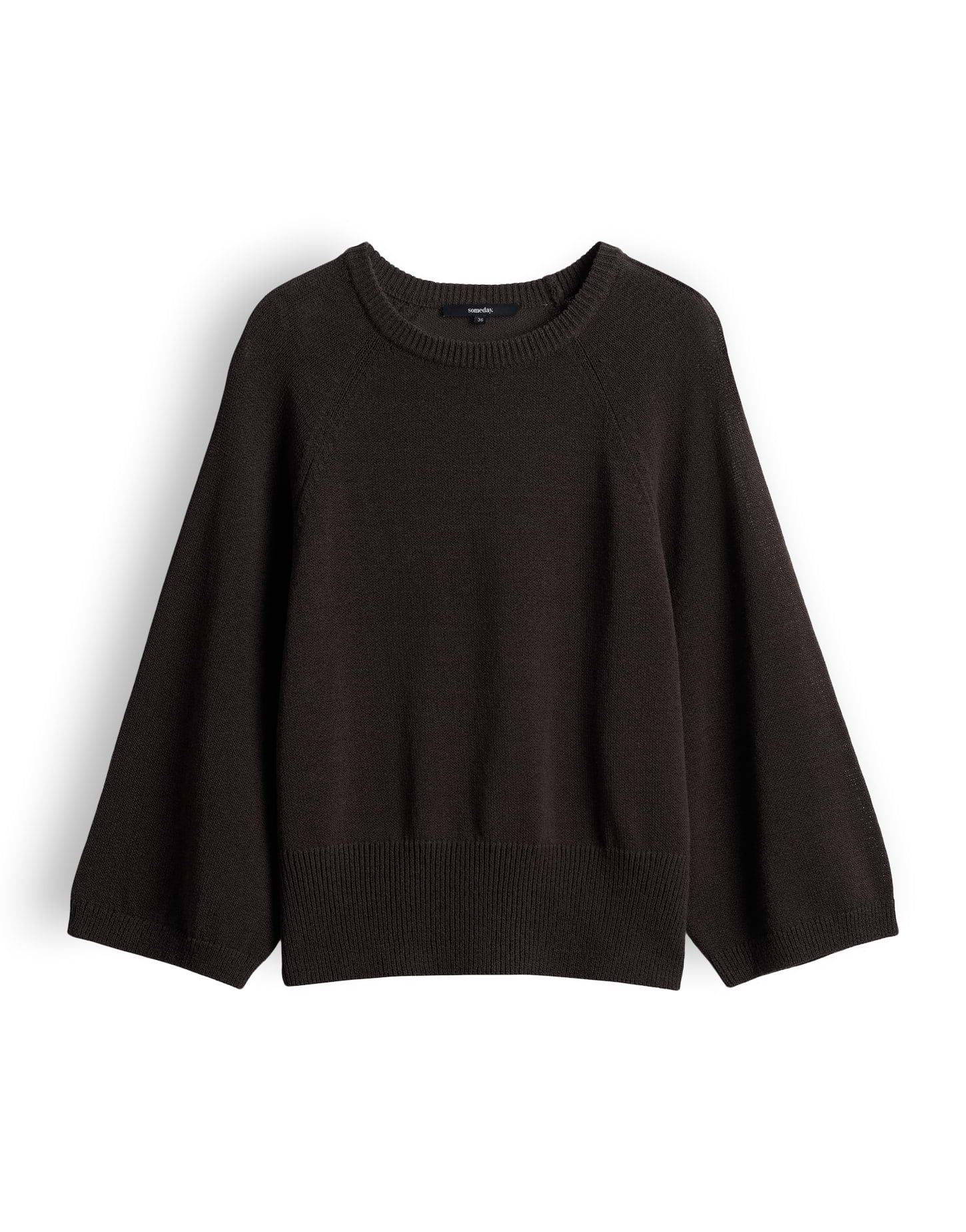 Someday Damen Pullover Dark Truffle