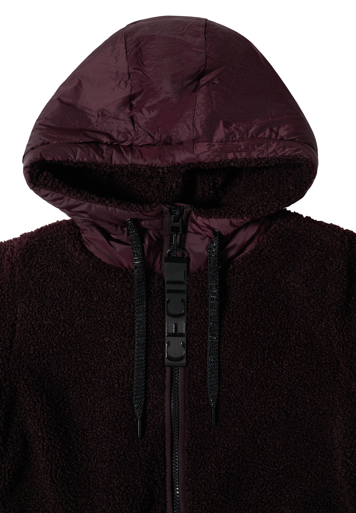 Cecil Damen Mantel Berry Red