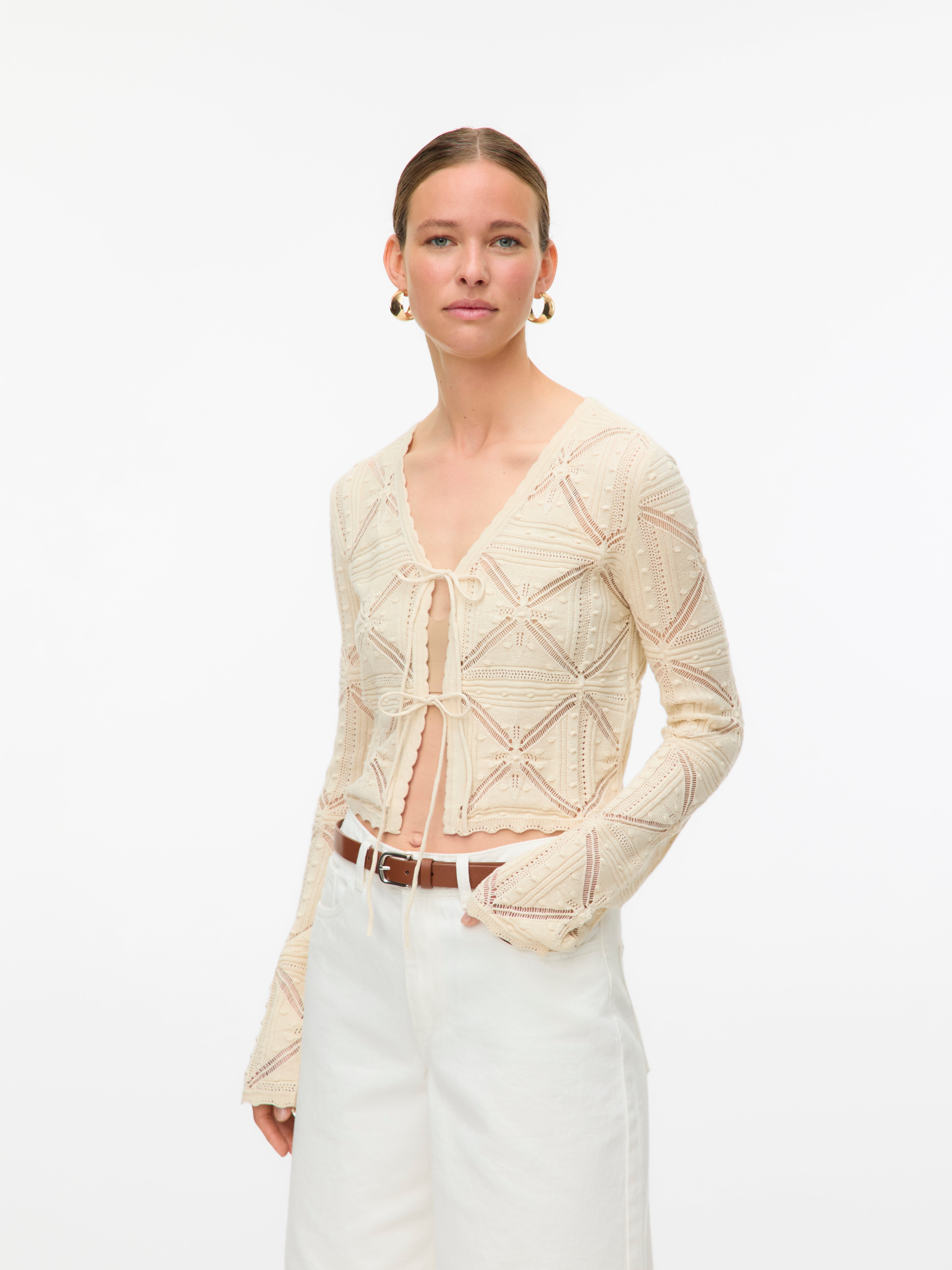 Vero Moda Damen Strickjacken Birch