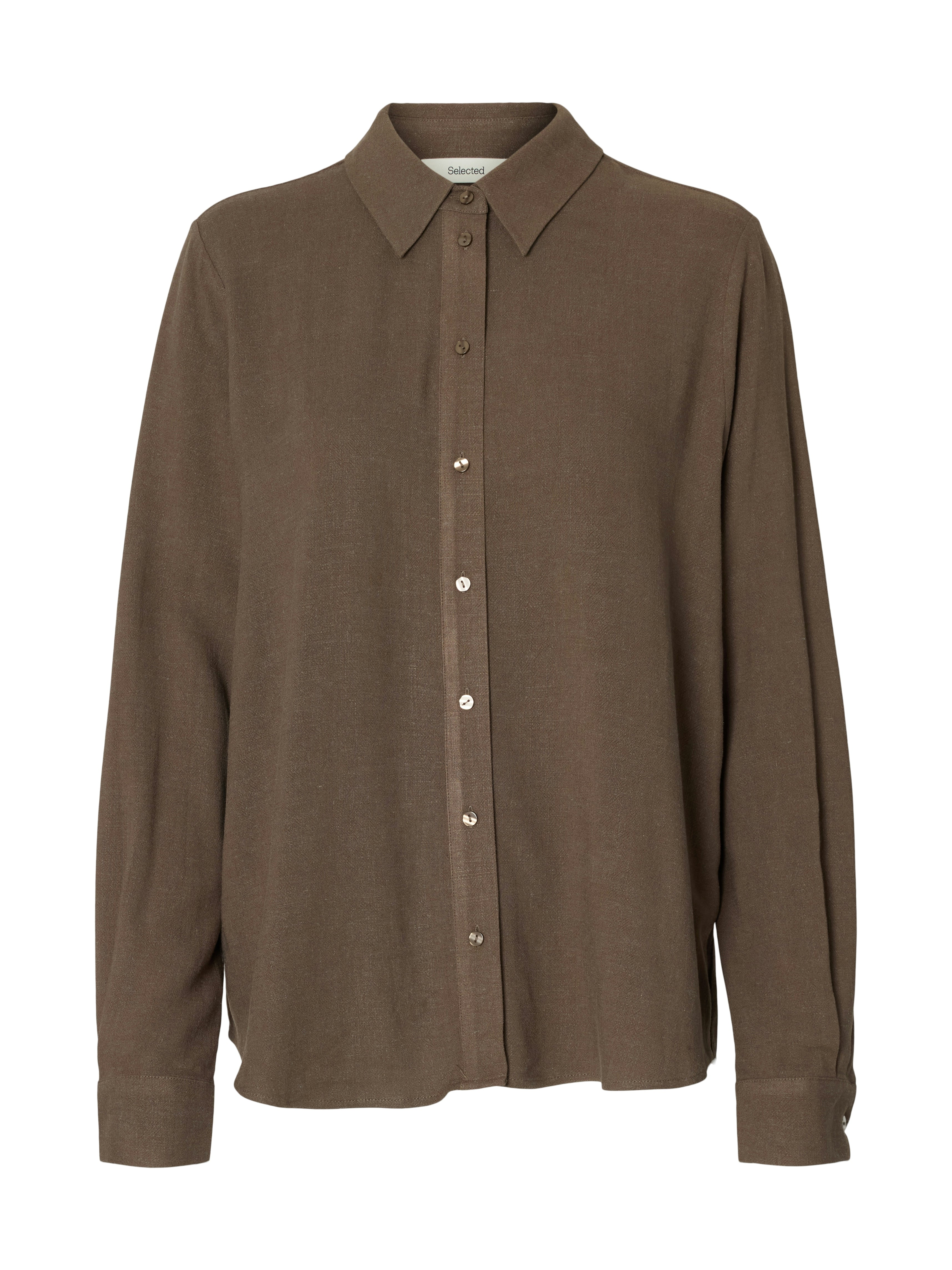 Selected Femme Damen Blusen Chocolate Chip