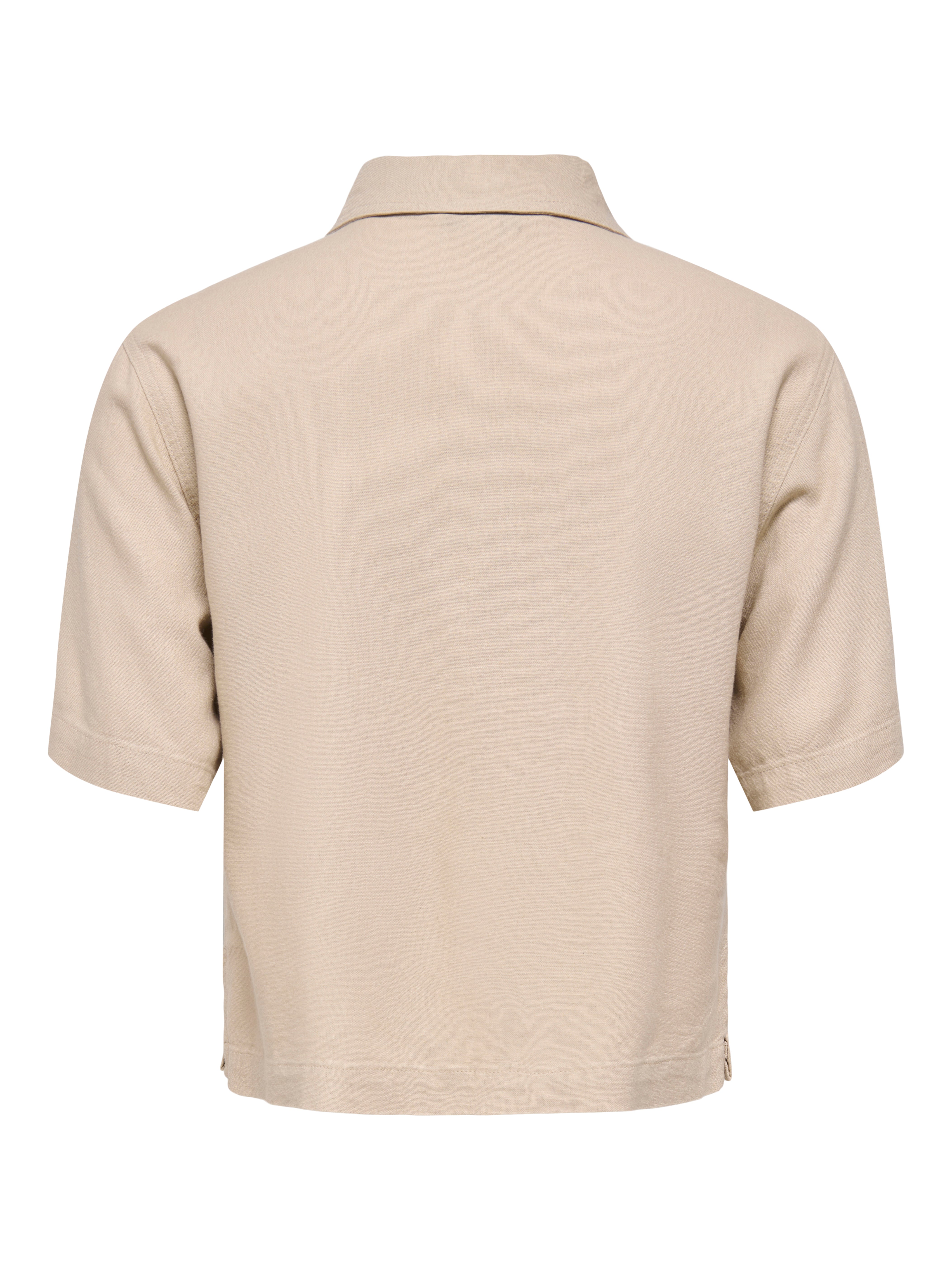 Only Damen Blusen Oxford Tan
