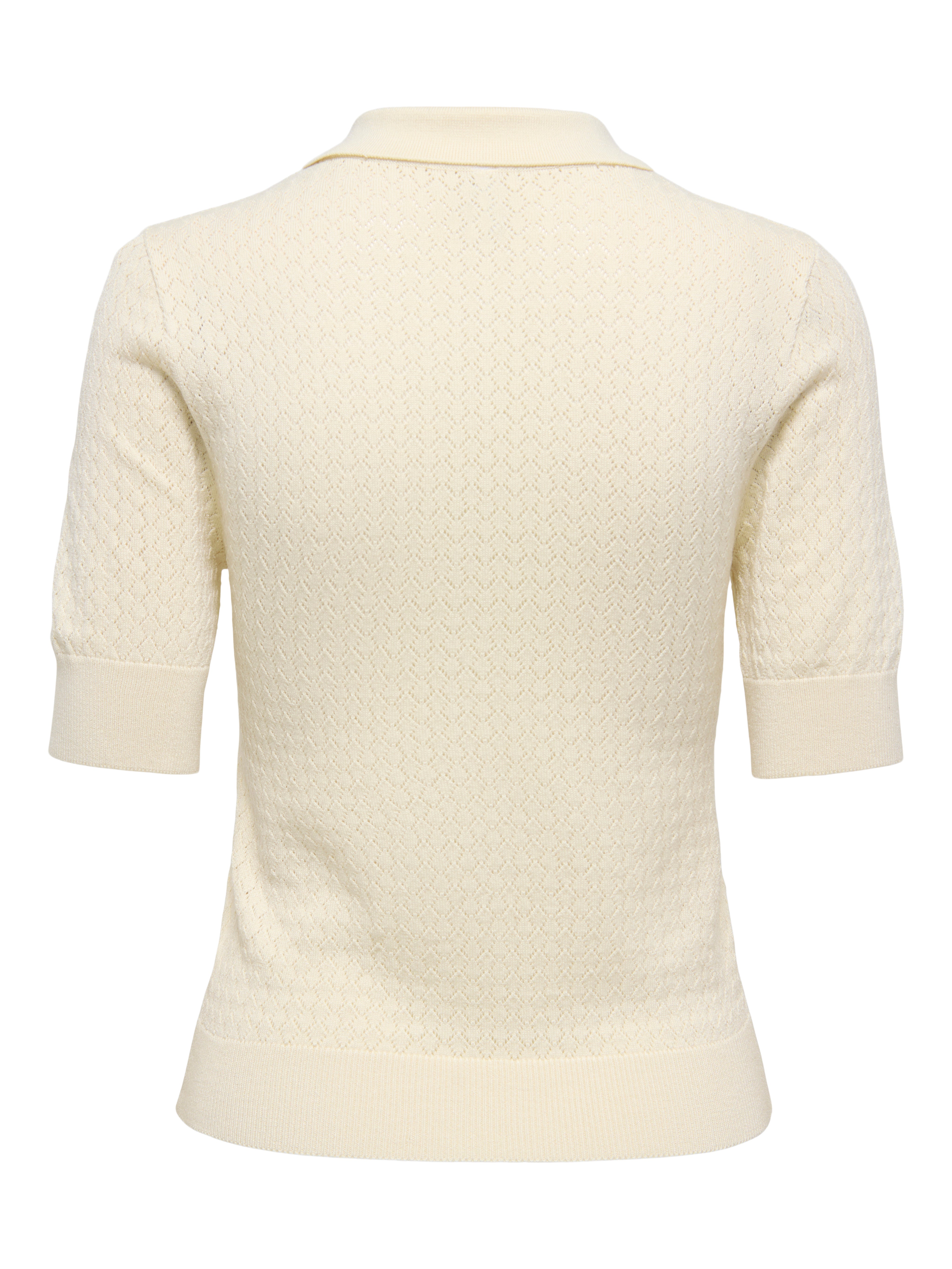 Only Damen T-Shirts Birch/Dtm Butto