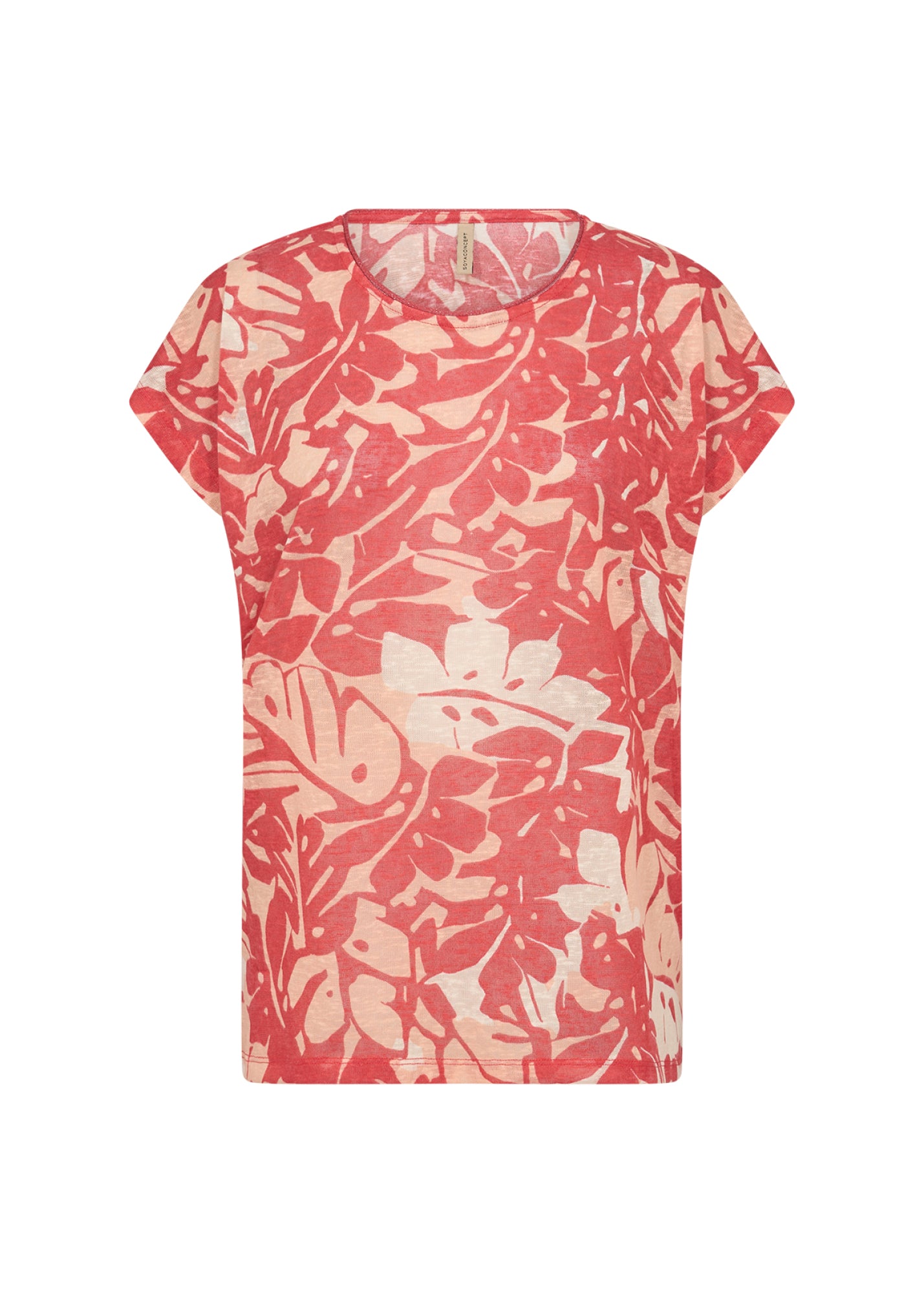 Soya Concept Damen T-Shirts Bittersweet Com