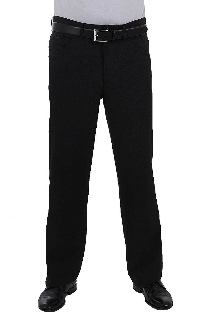 Alberto Herren Hosen Black