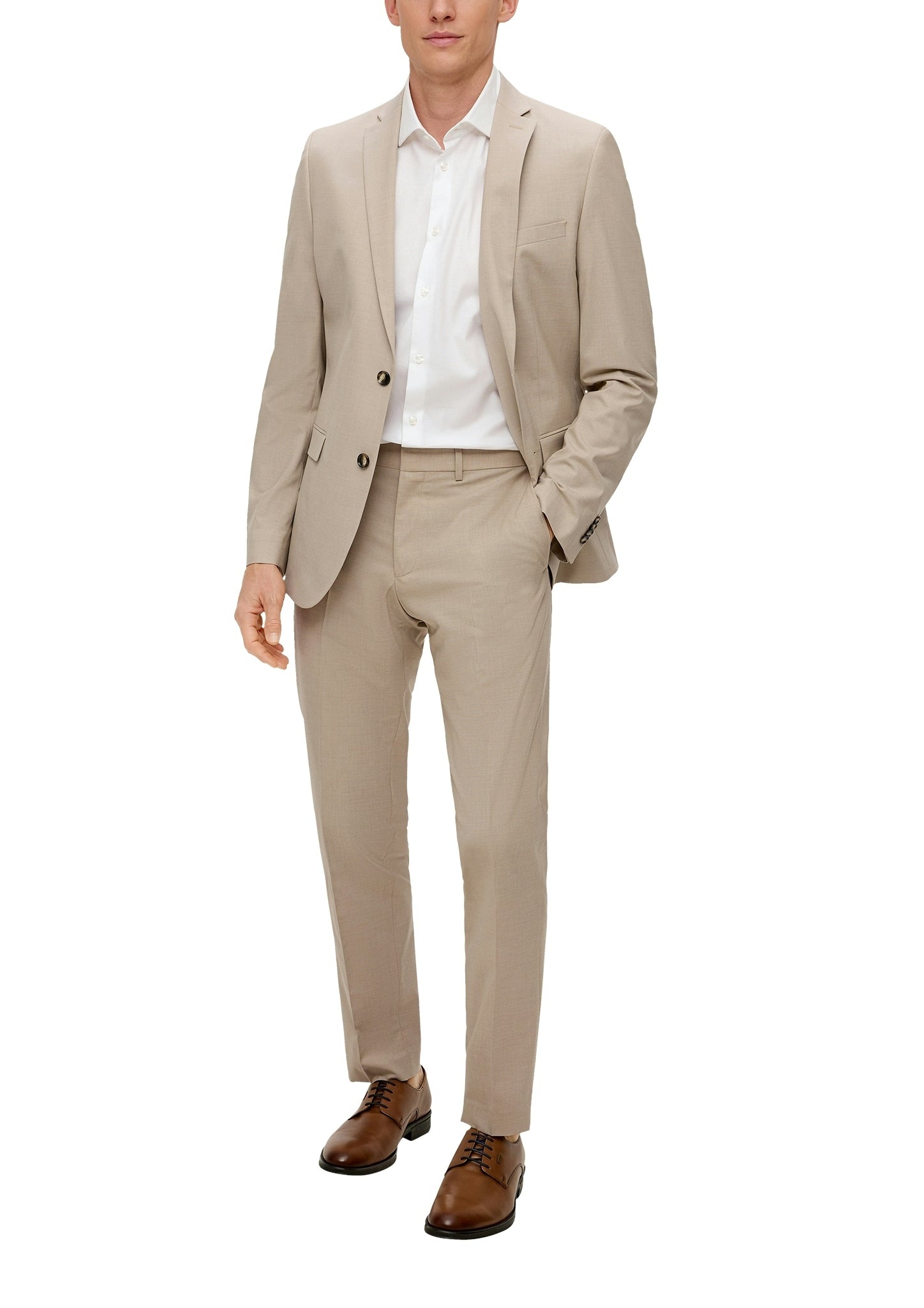 S. Oliver black Herren Hosen Brown