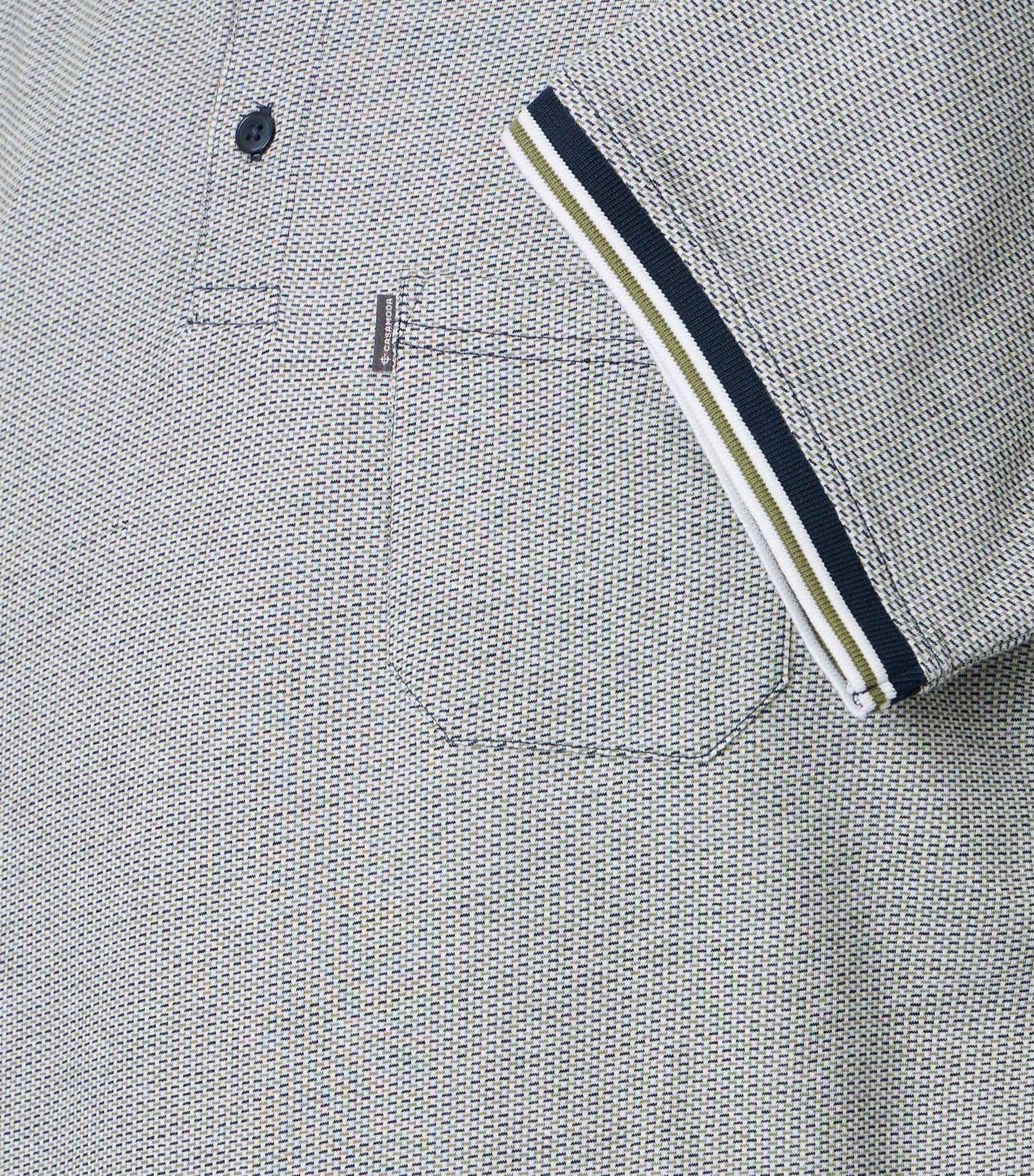 Casa Moda Herren Polo-Shirts Gruen