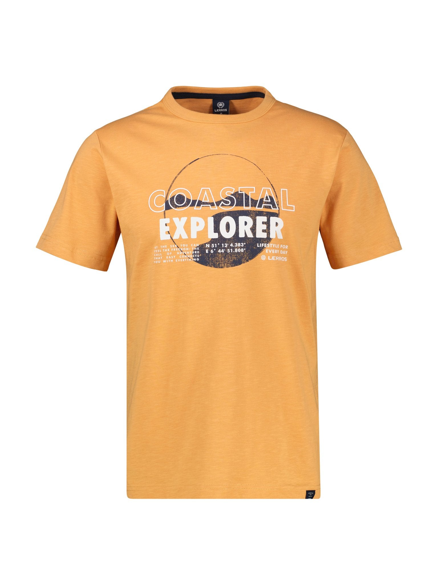 Lerros Herren T-Shirts kurz Dull Peach