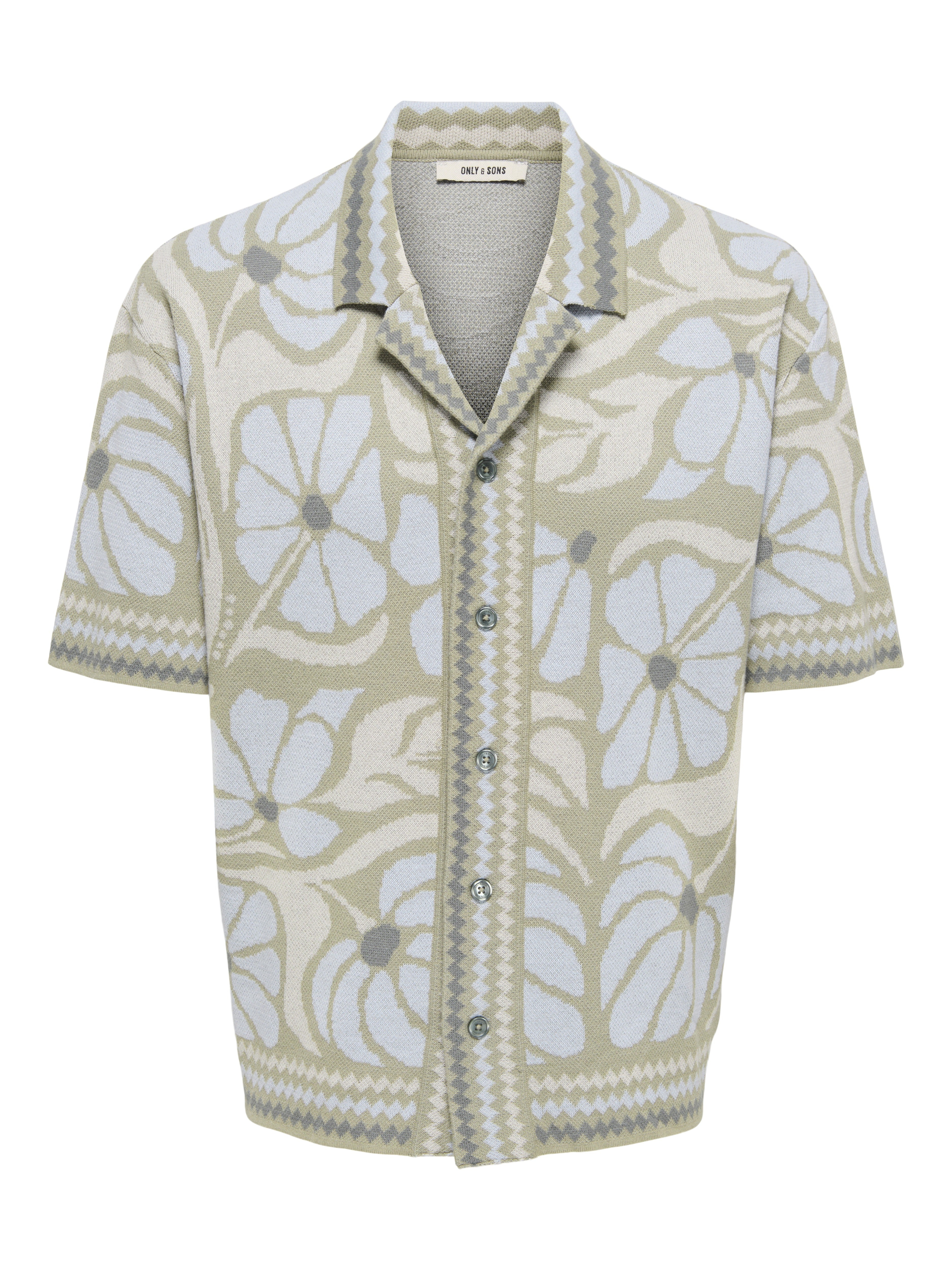 Only & Sons Herren Strickjacken Silver Sage