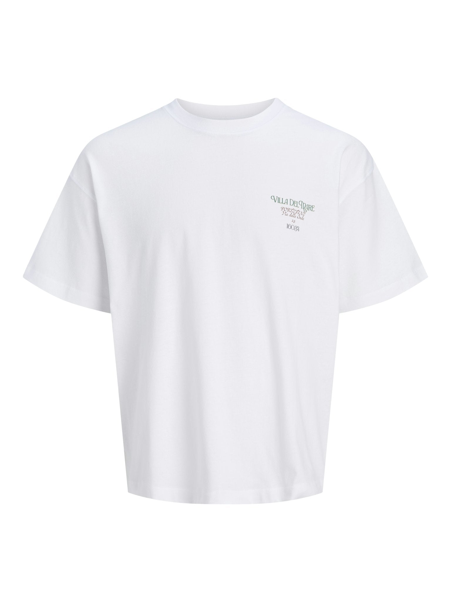 Jack & Jones Herren T-Shirts kurz Bright White
