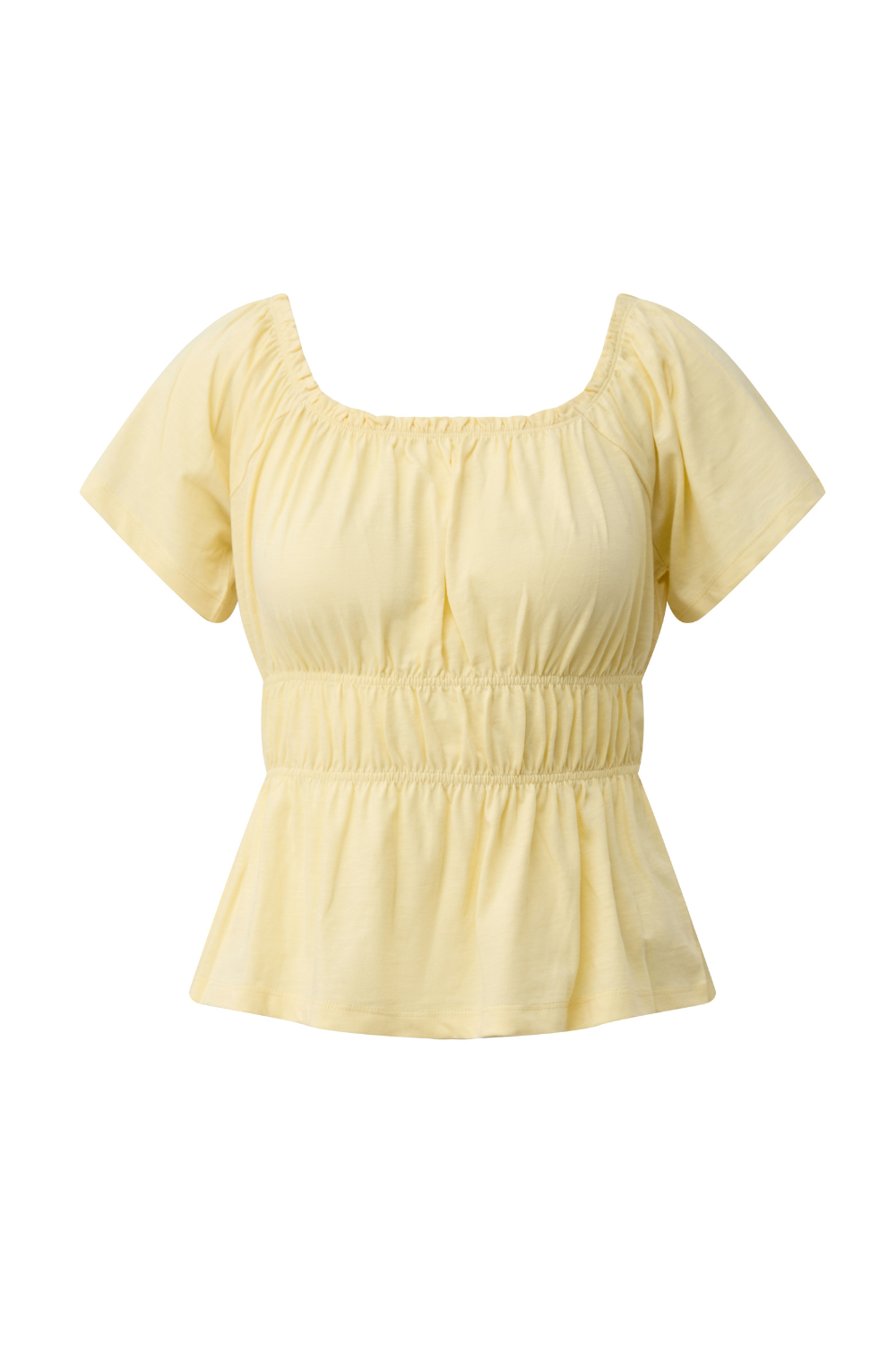 QS by S.Oliver Damen T-Shirts Yellow