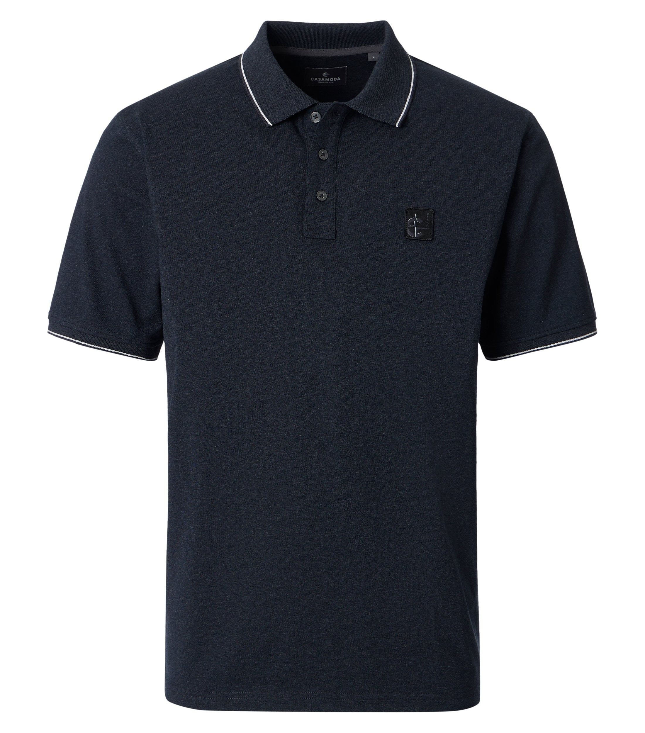Casa Moda Herren Polo-Shirts Blau