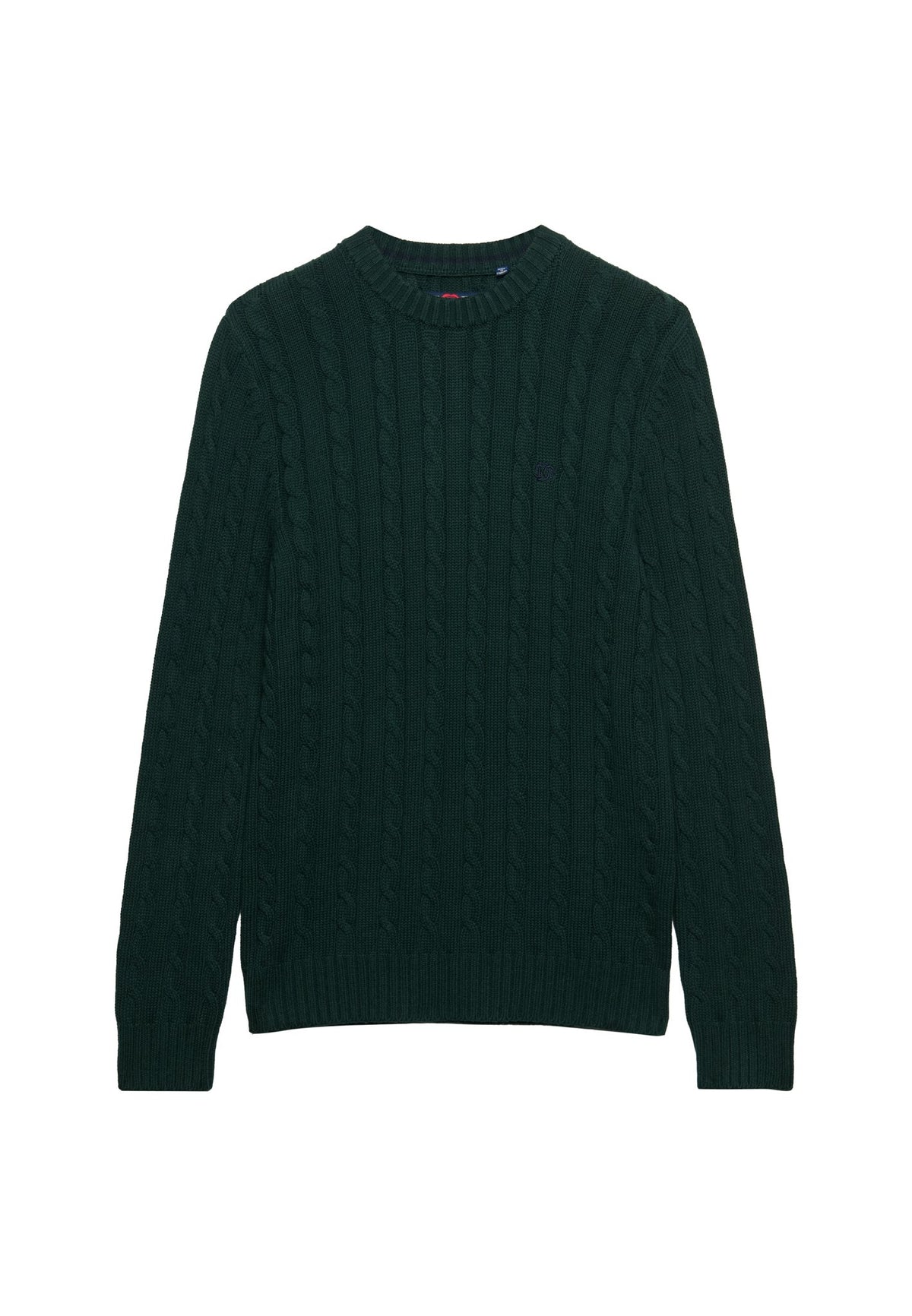 Superdry Herren Strickjacken Lx Quad Green