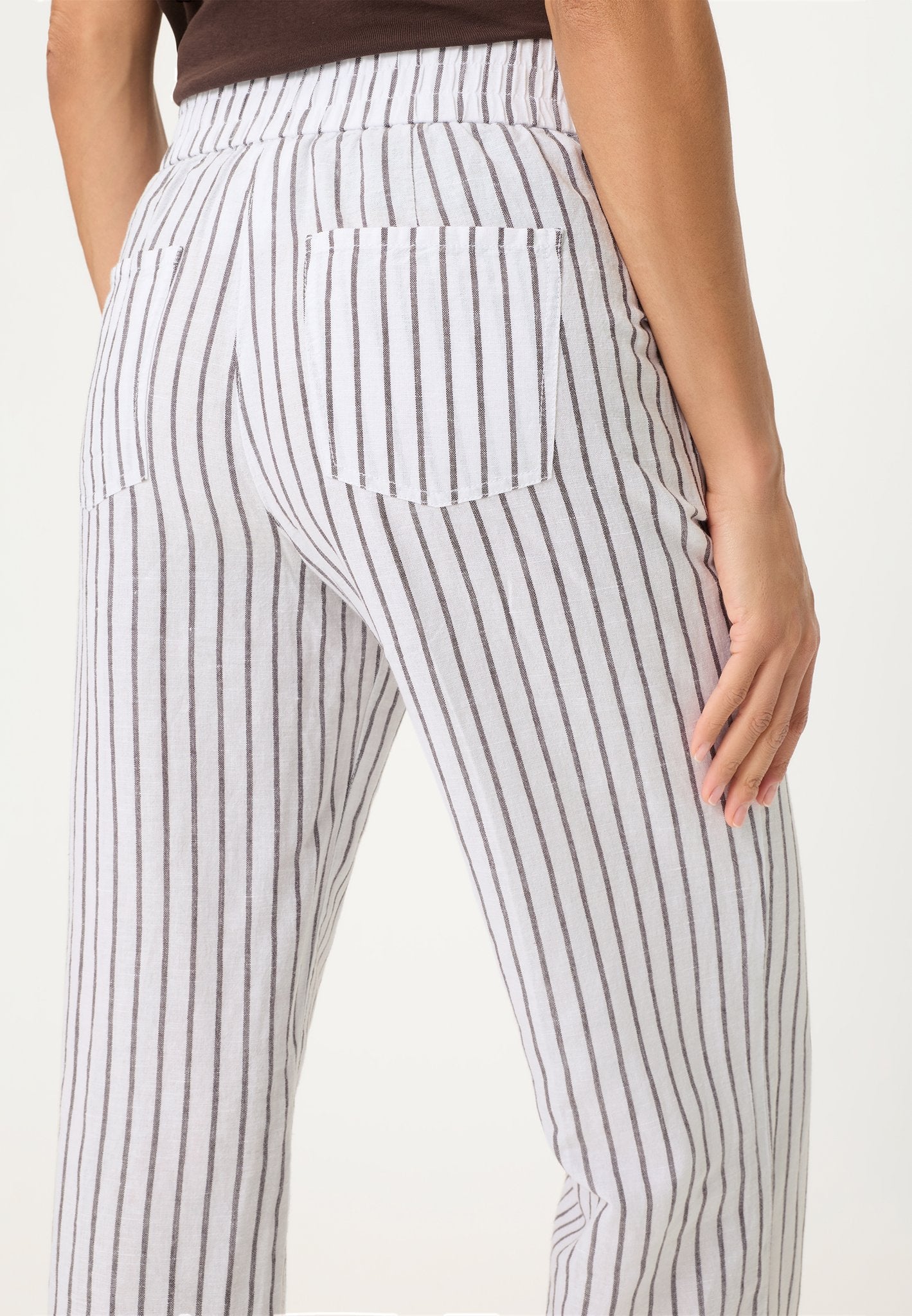 Olsen Damen Hosen Dark Brow