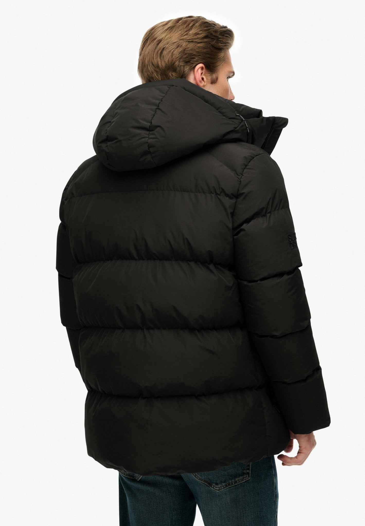 Superdry Men Herren Jacken A Black