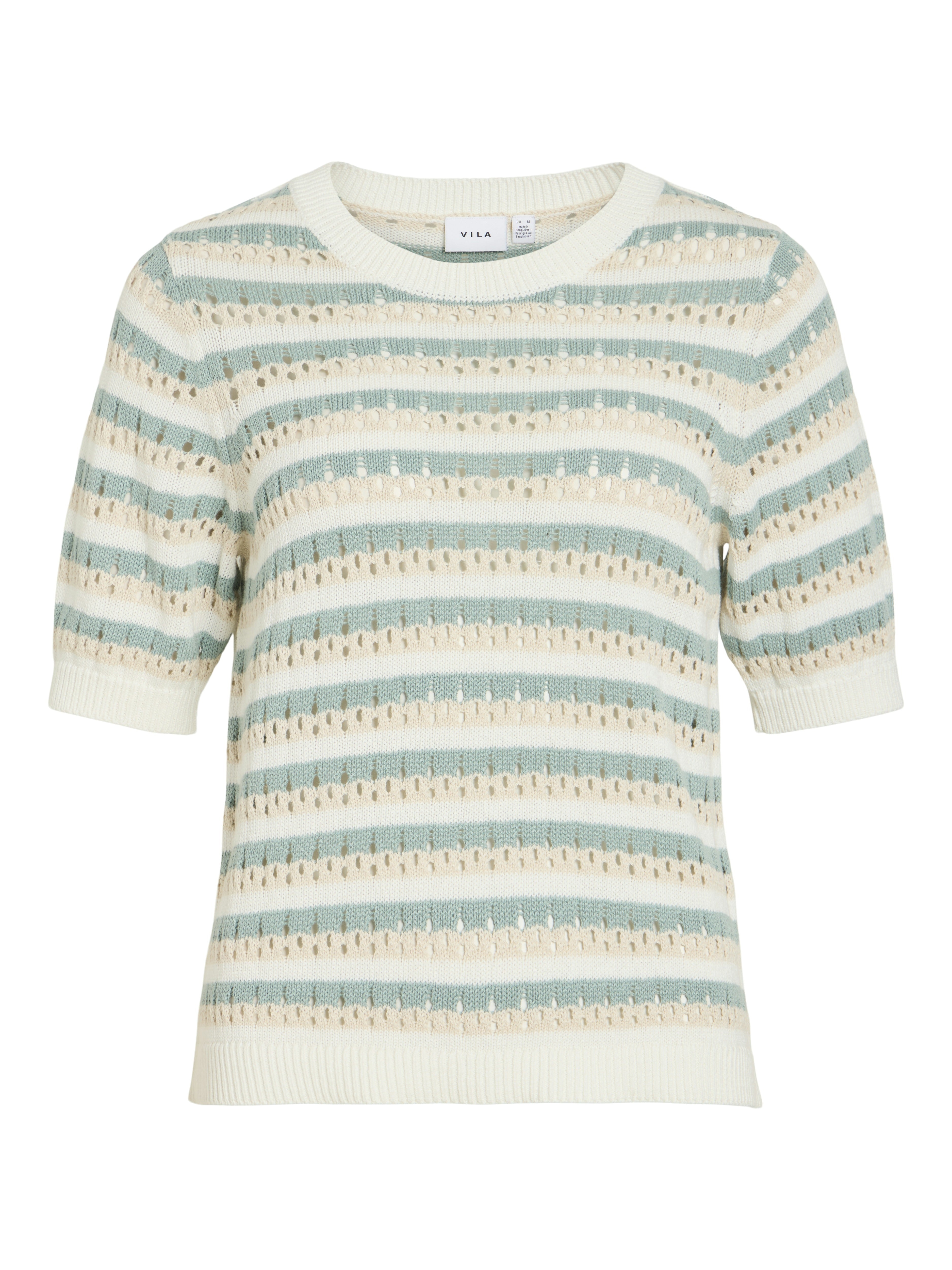 Vila Damen Pullover Snow White/Birc