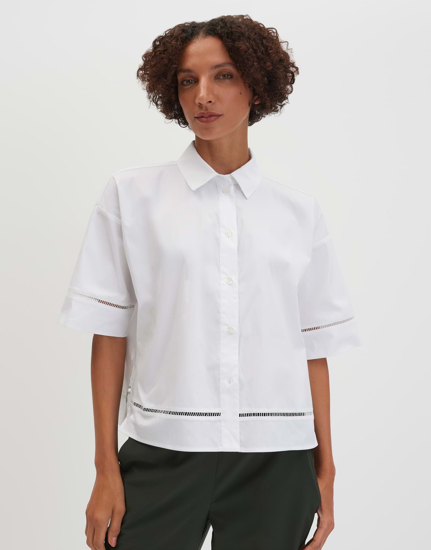Someday Damen Blusen White