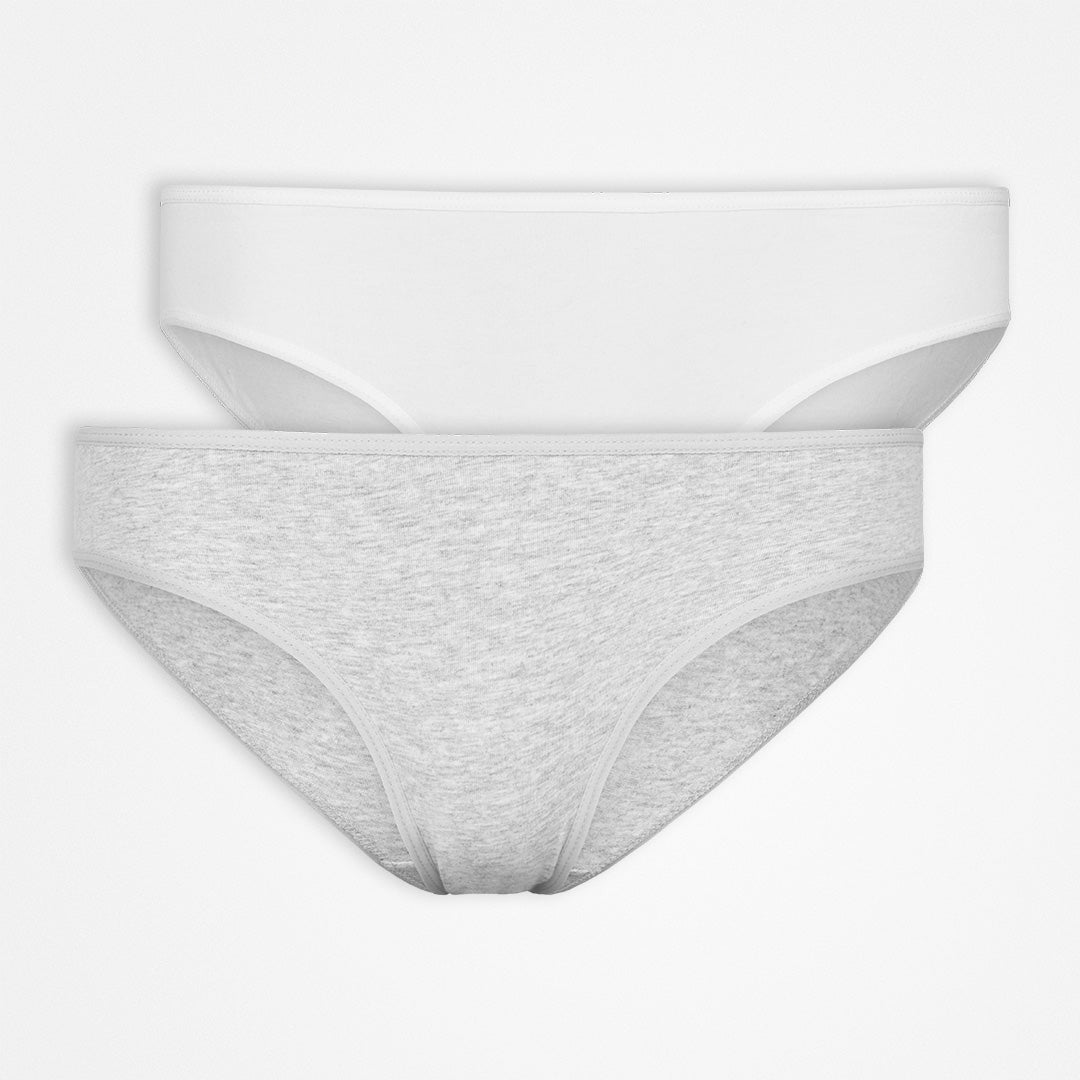 Snocks Slip Grey/White