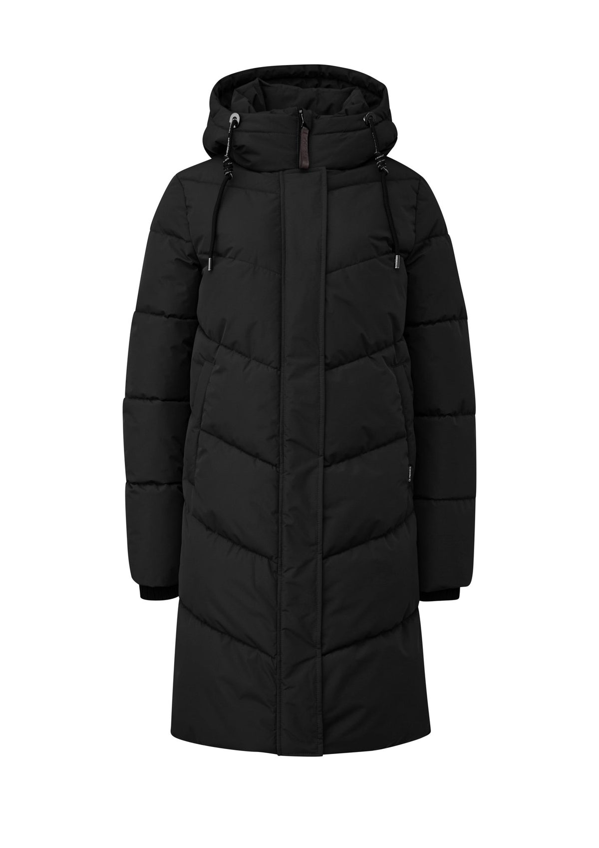 QS by S.Oliver Damen Mantel Grey/Black